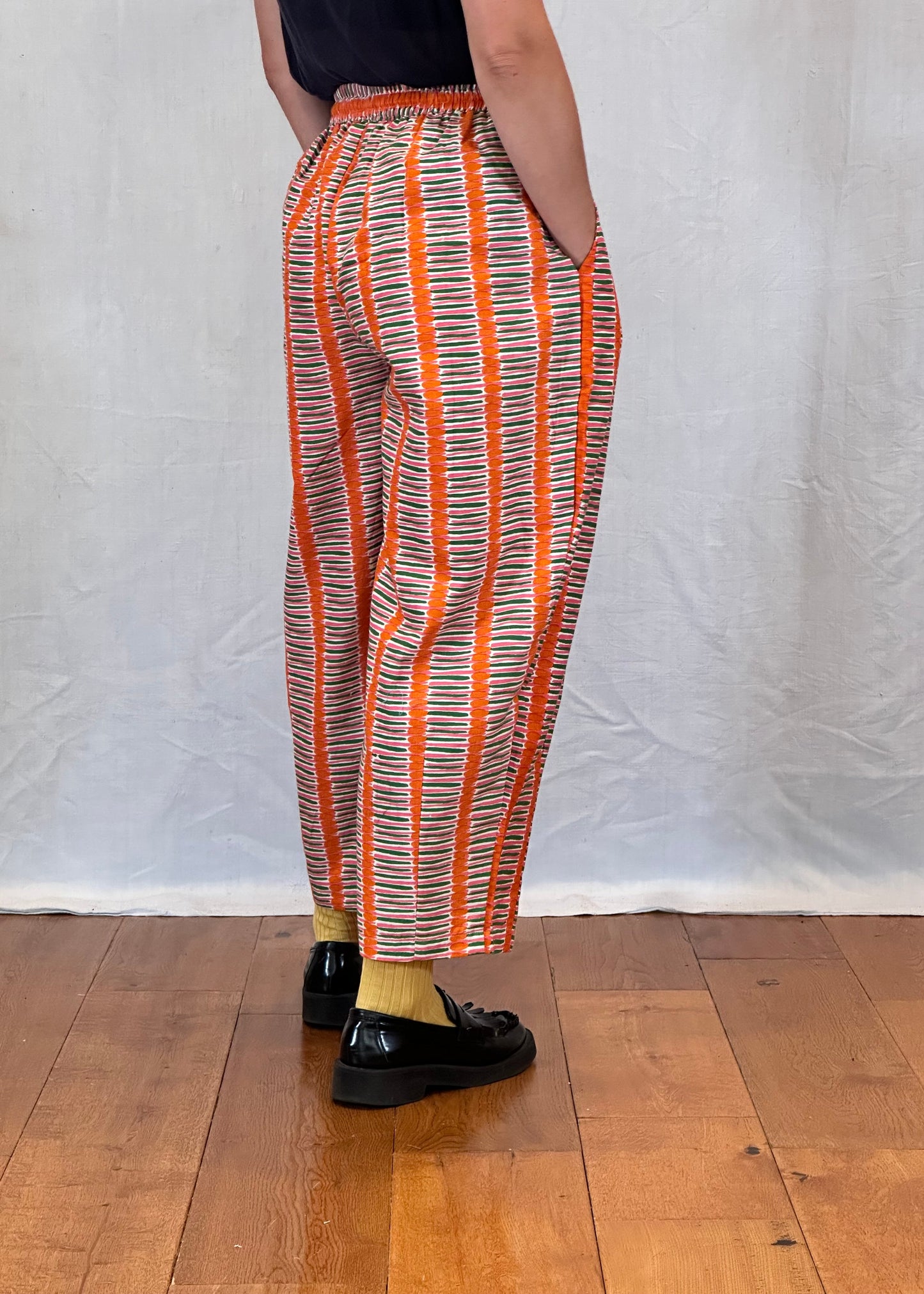 Anko Trousers in 'White Tulip'