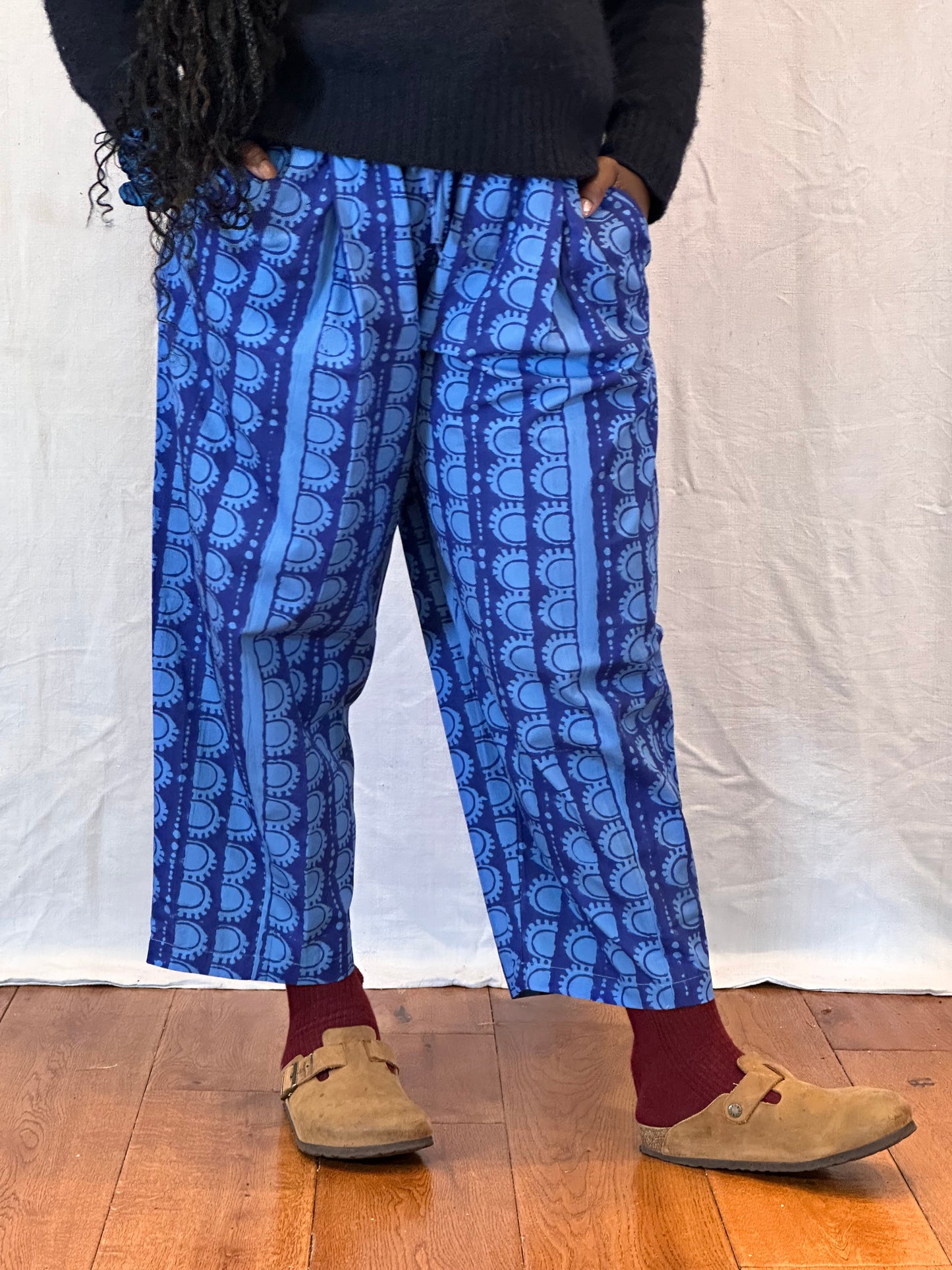 Anko Trousers in 'Blue Bead'
