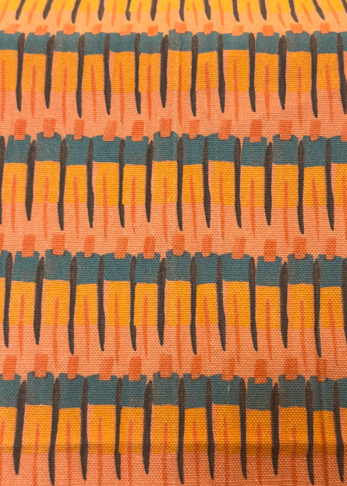 Fabric - Heavyweight Cotton - Row of Soldiers £32 p/m