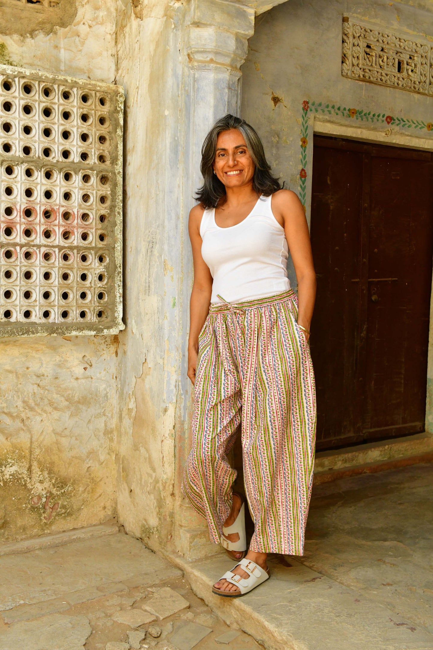 Anko Trousers in 'Shangri La'