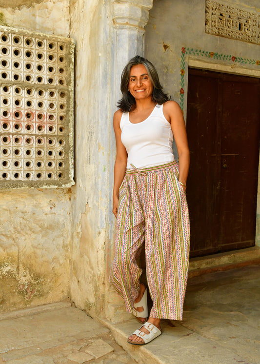 Anko Trousers in 'Shangri La'