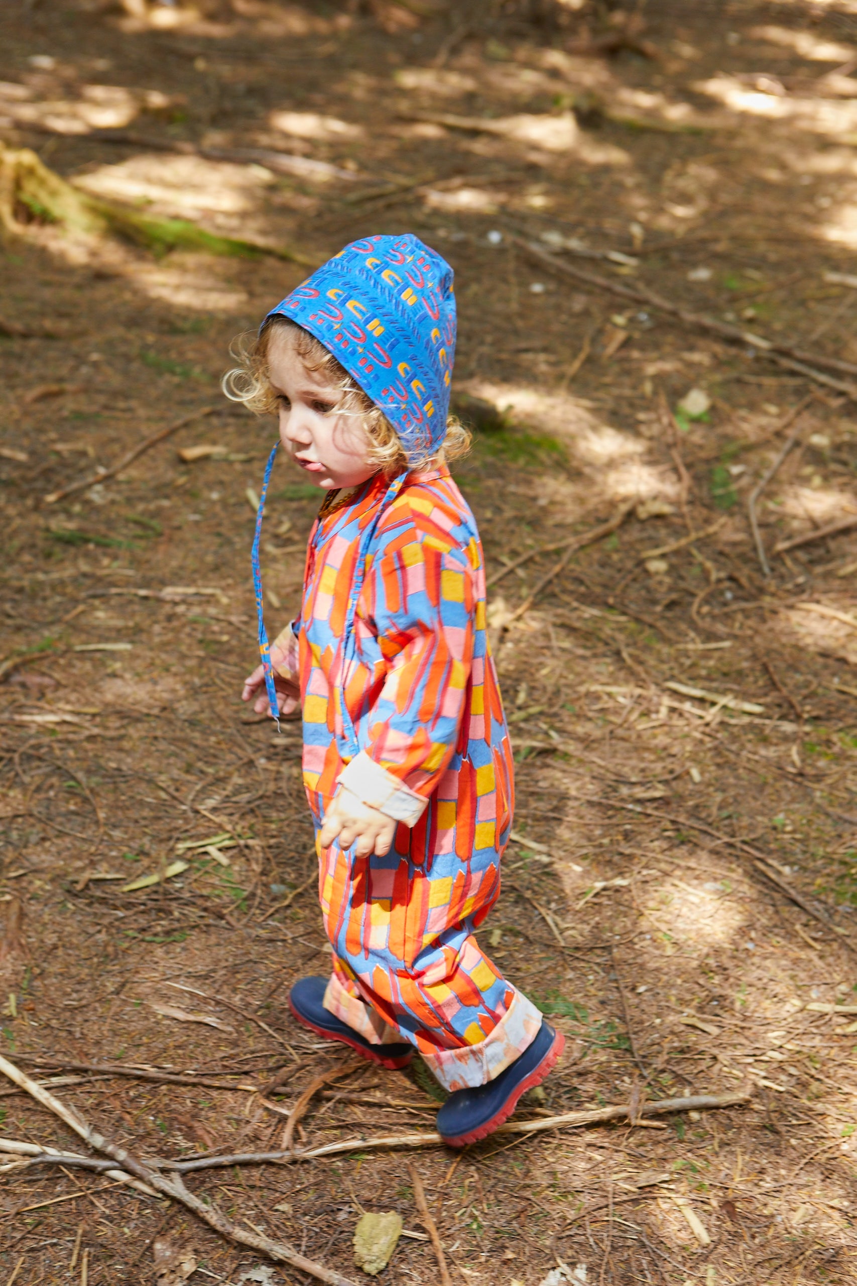 Kid's Playsuit in 'Battenburg'