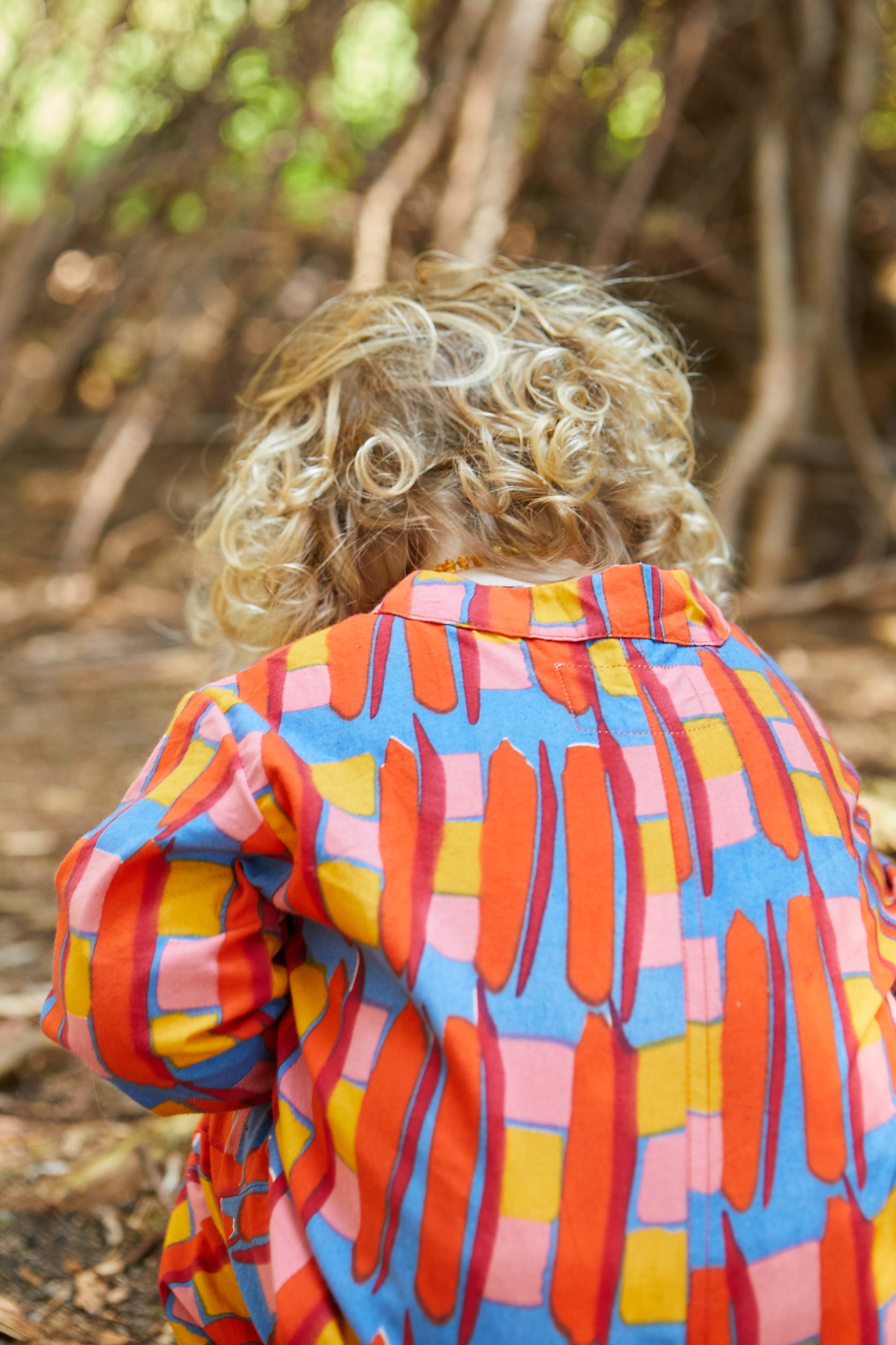 Kid's Playsuit in 'Battenburg'