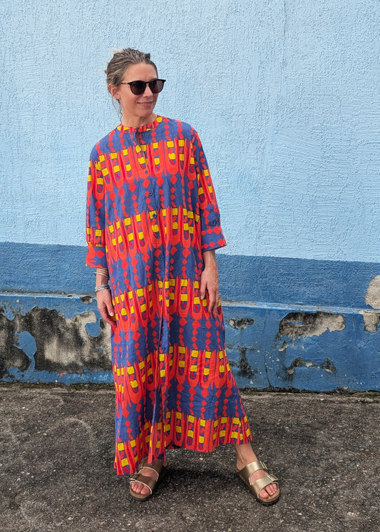 Beachy Gown in 'Waterfall'