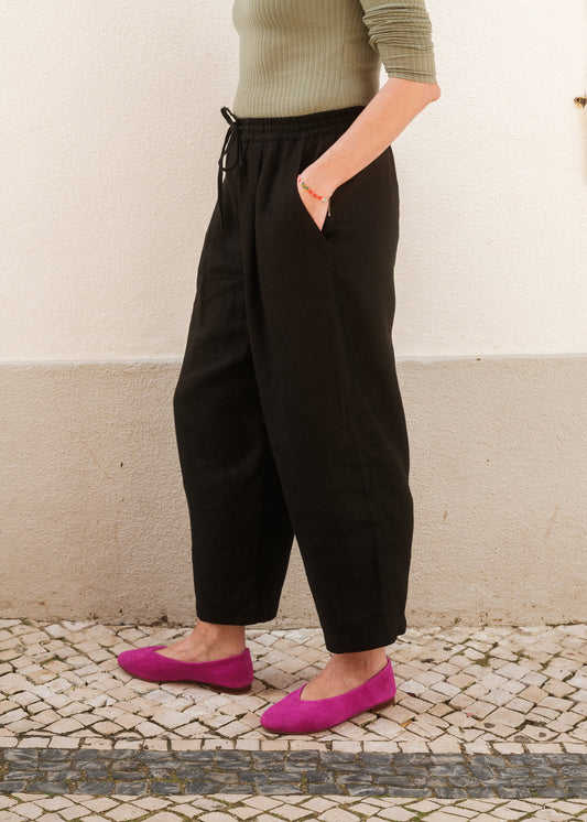 Pre-Order: Anko Trousers in 'Black'