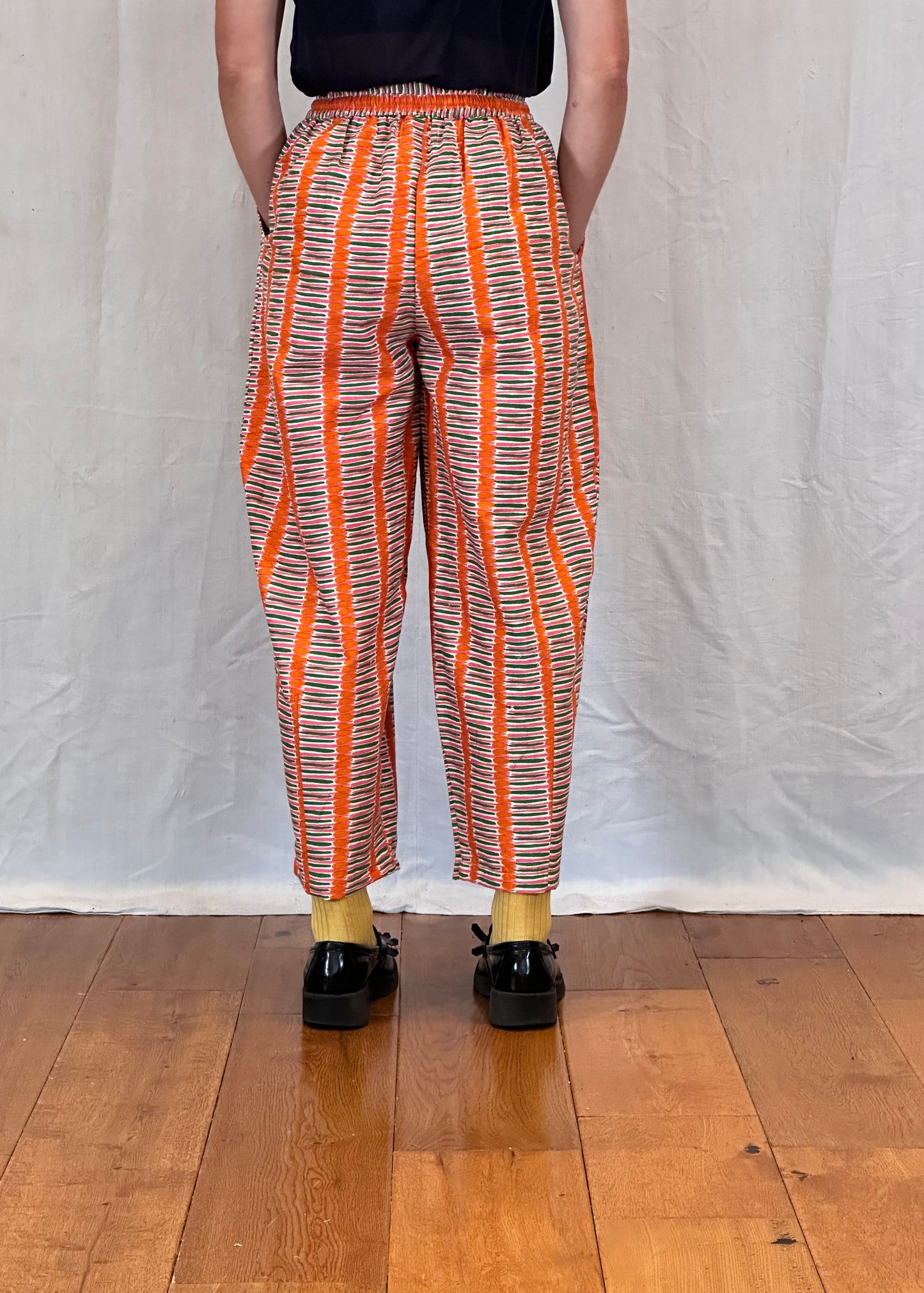 Anko Trousers in 'White Tulip'