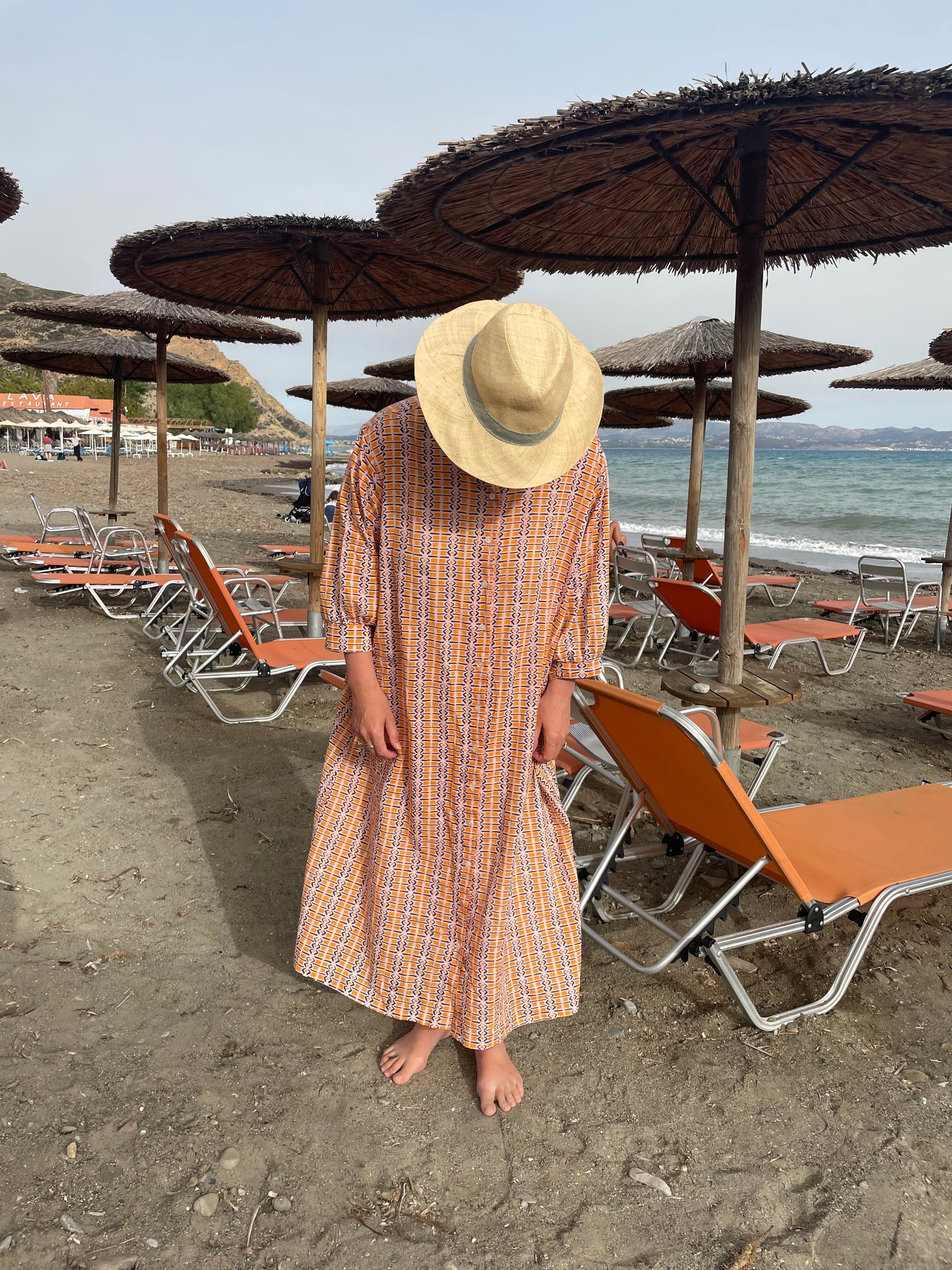 Beachy Gown in 'Stretch on Pink'