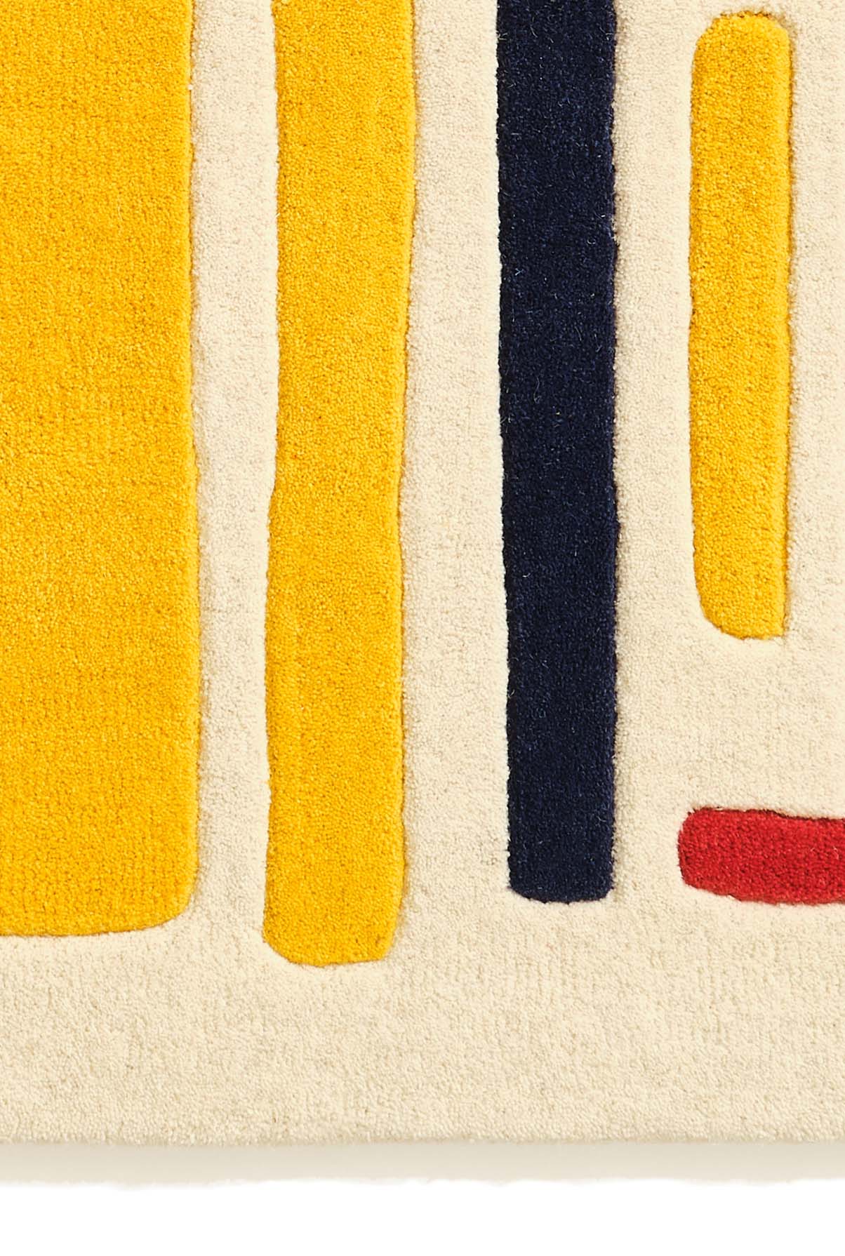 Easy Lines Medium/Large - Tufted Wool Rug