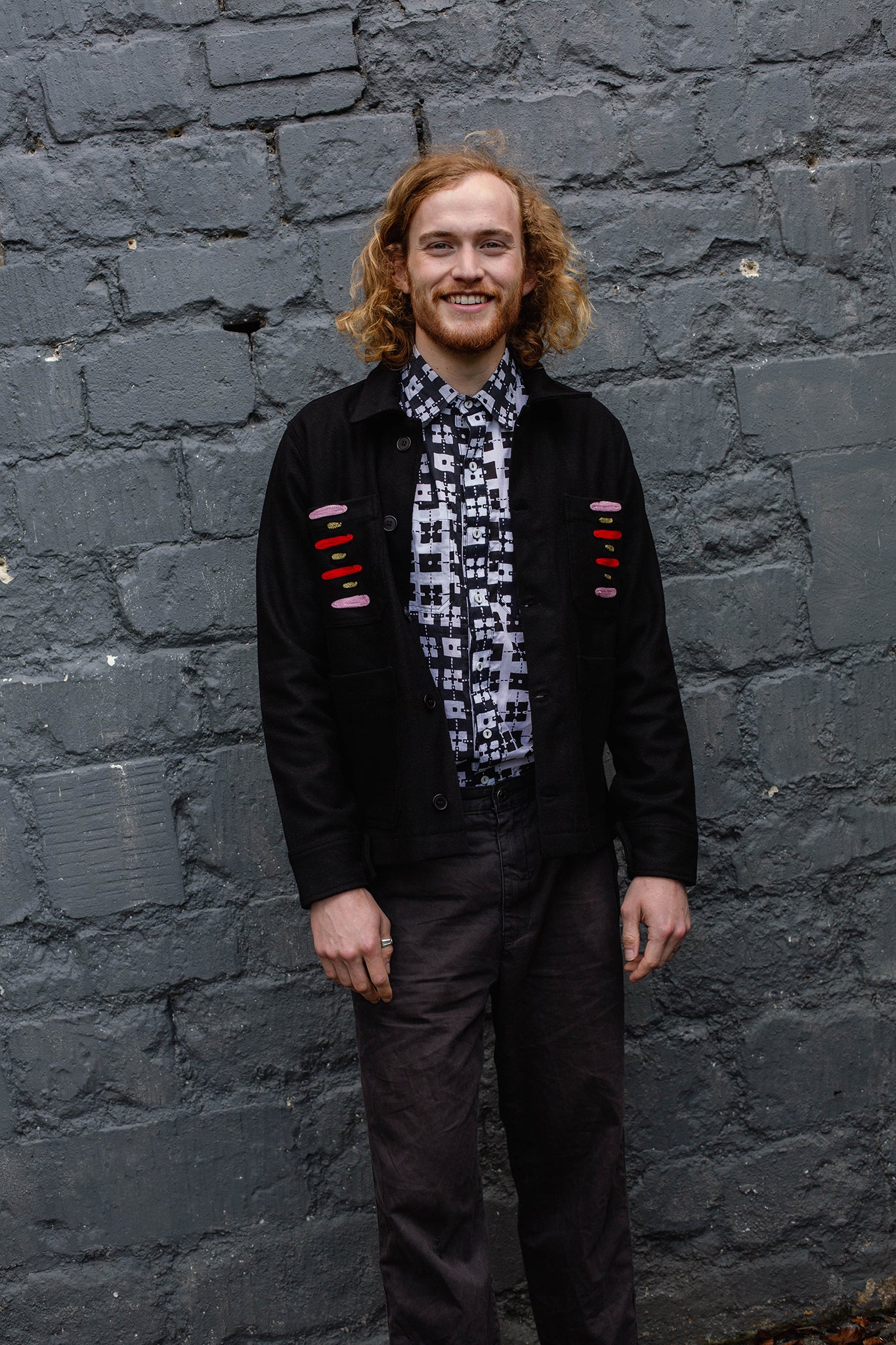 Unisex Embroidered Jacket in 'Flying Hiccup'