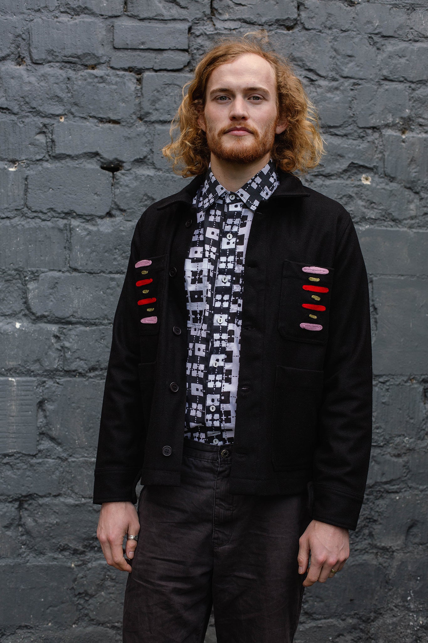 Unisex Embroidered Jacket in 'Flying Hiccup'