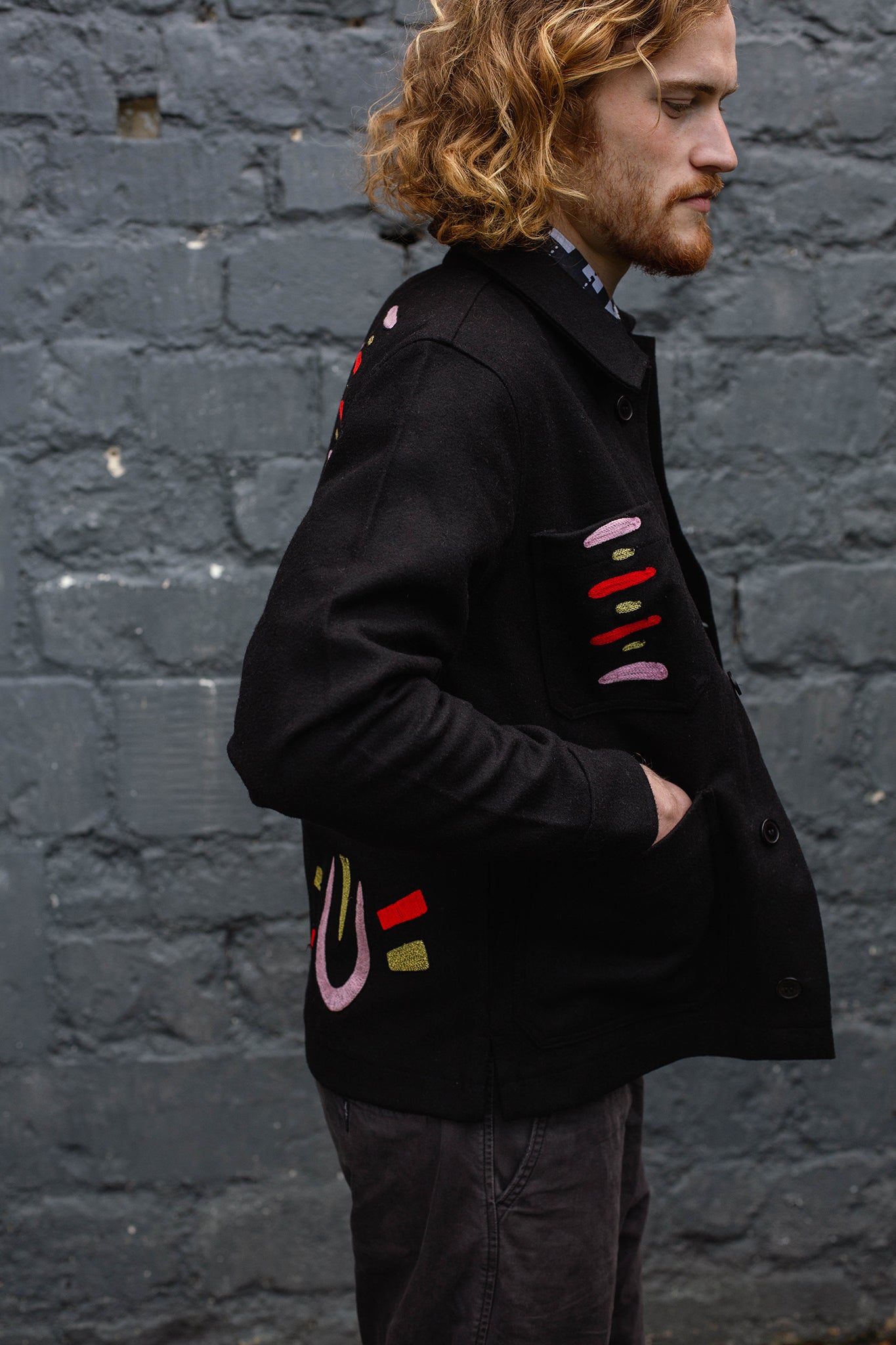 Unisex Embroidered Jacket in 'Flying Hiccup'