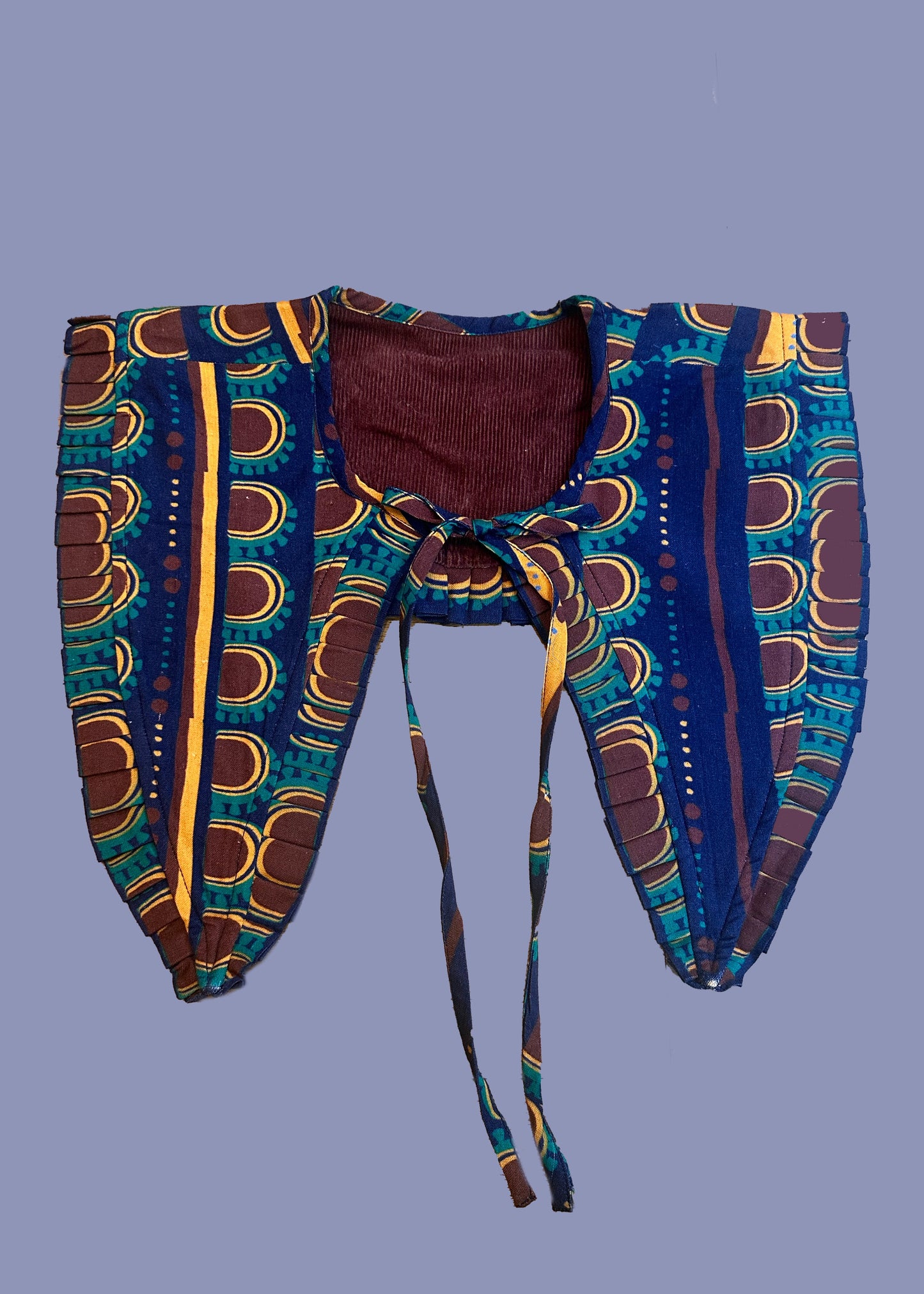 Reversible Heidi Collar in 'Golden Bead'