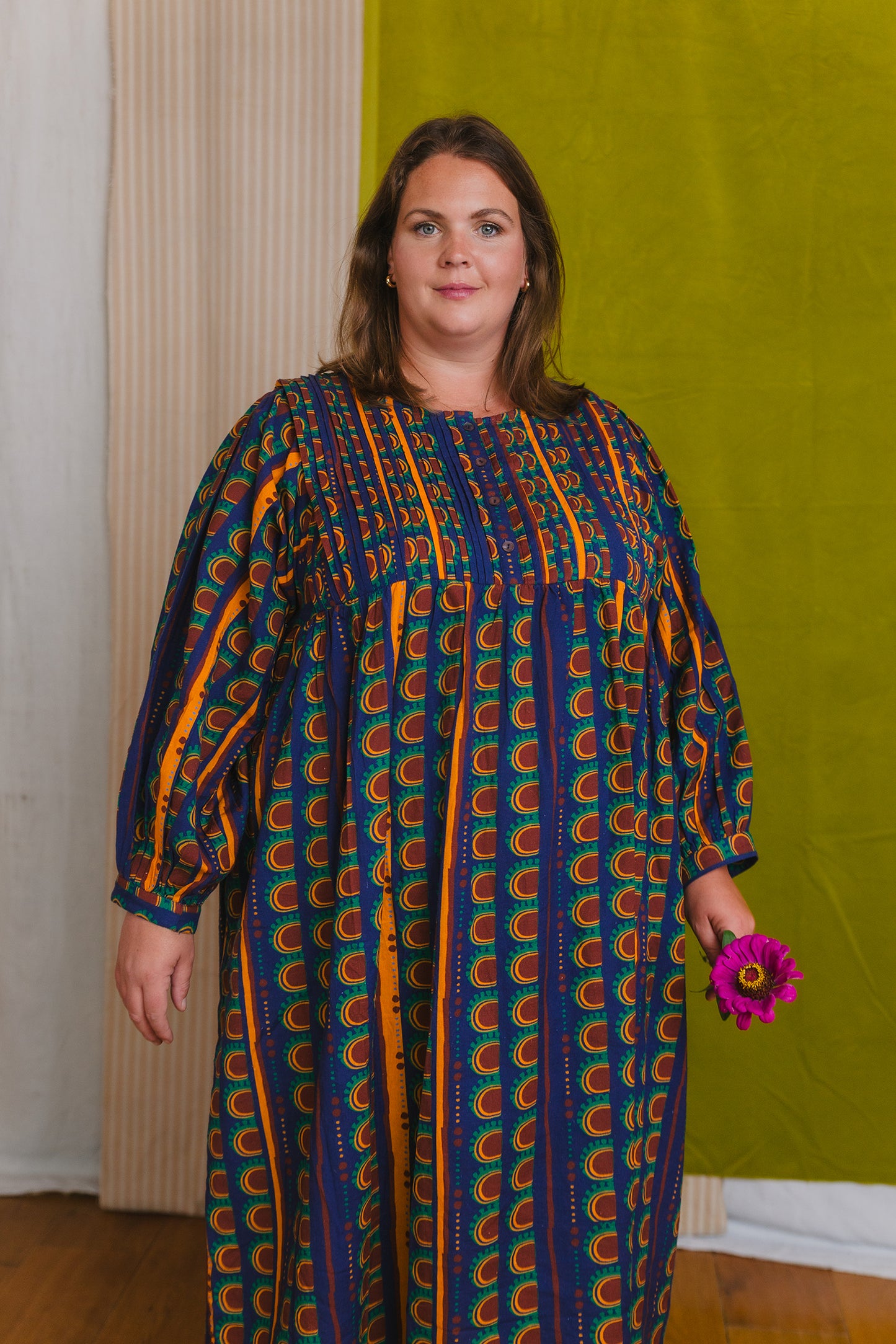 Heidi Dress in 'Golden Bead'