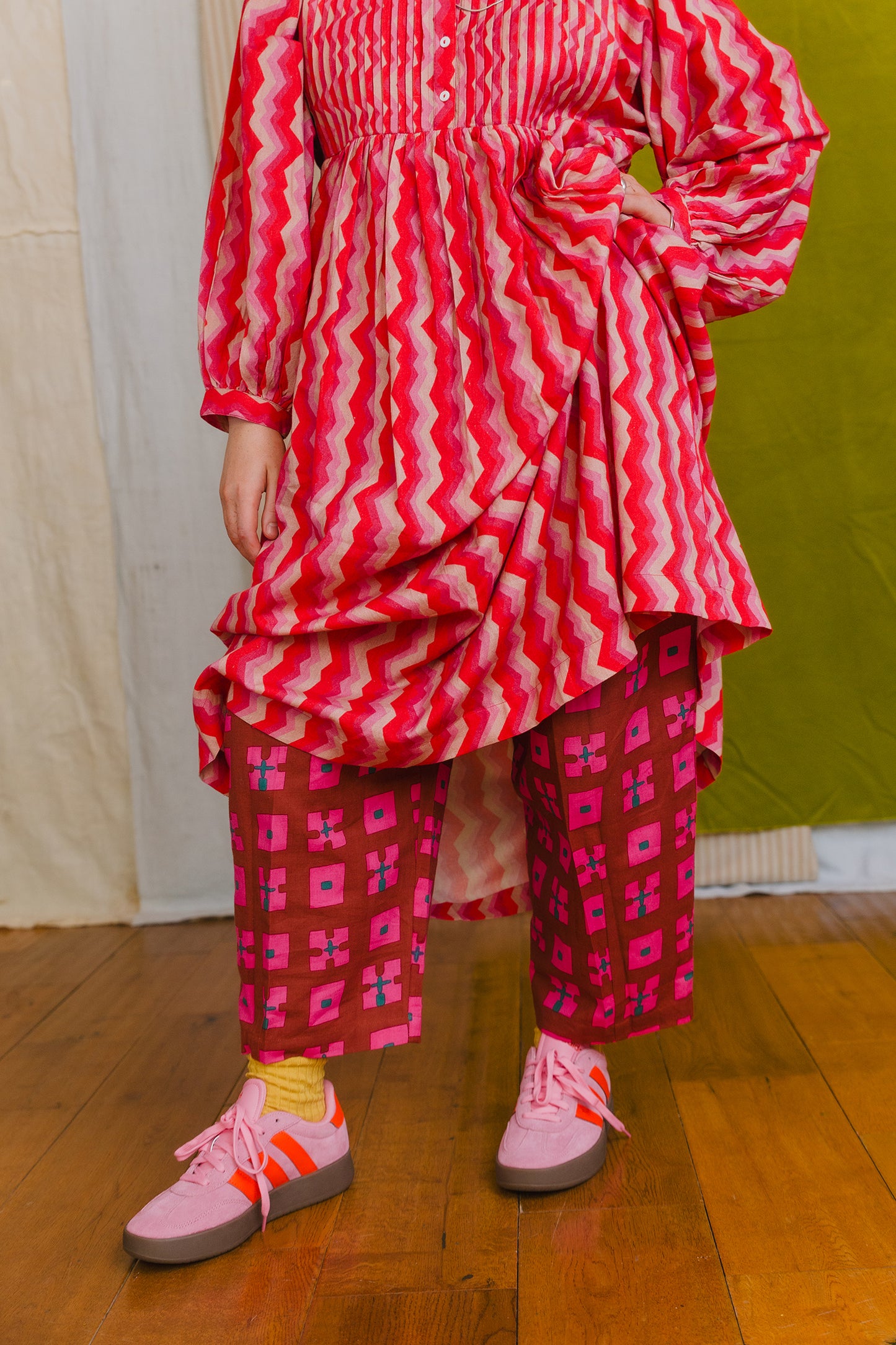 Heidi Dress in 'Pink Spark'