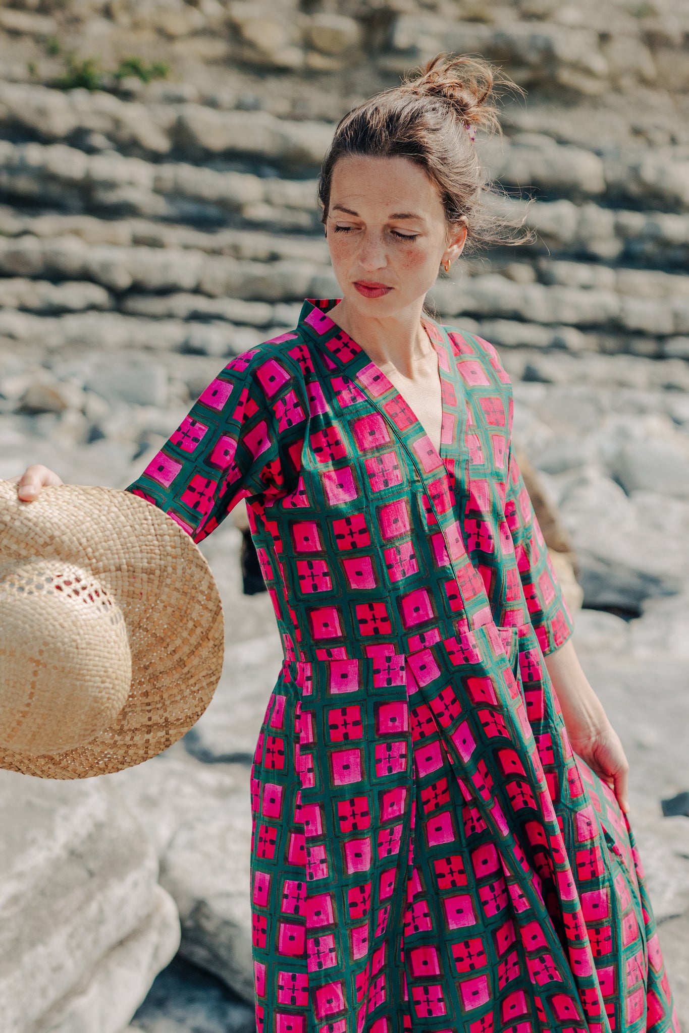 Lydia Dress in 'Divine Forest'