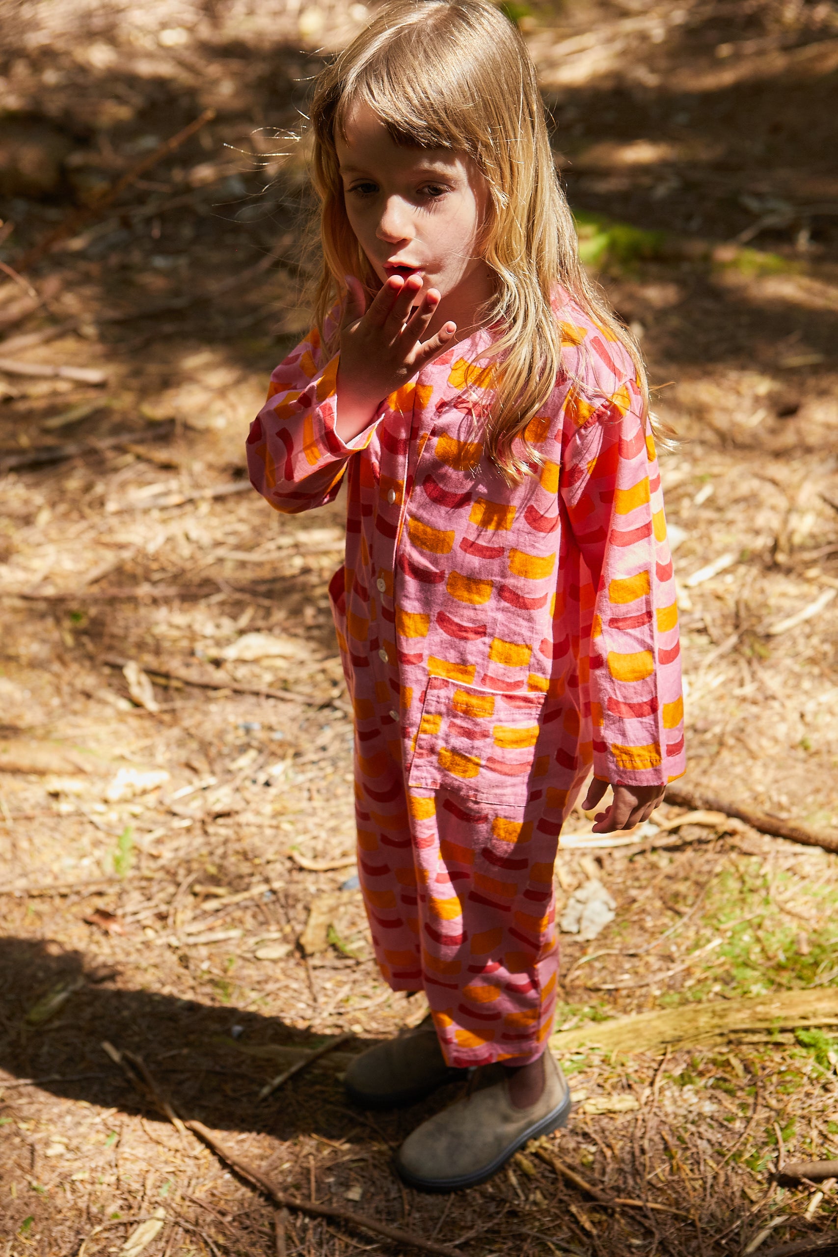 Playsuit in 'Citrus Segment' 0-6yrs