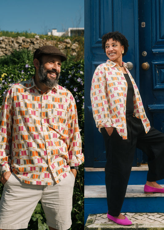 Kit Shirt in 'Pavlova'