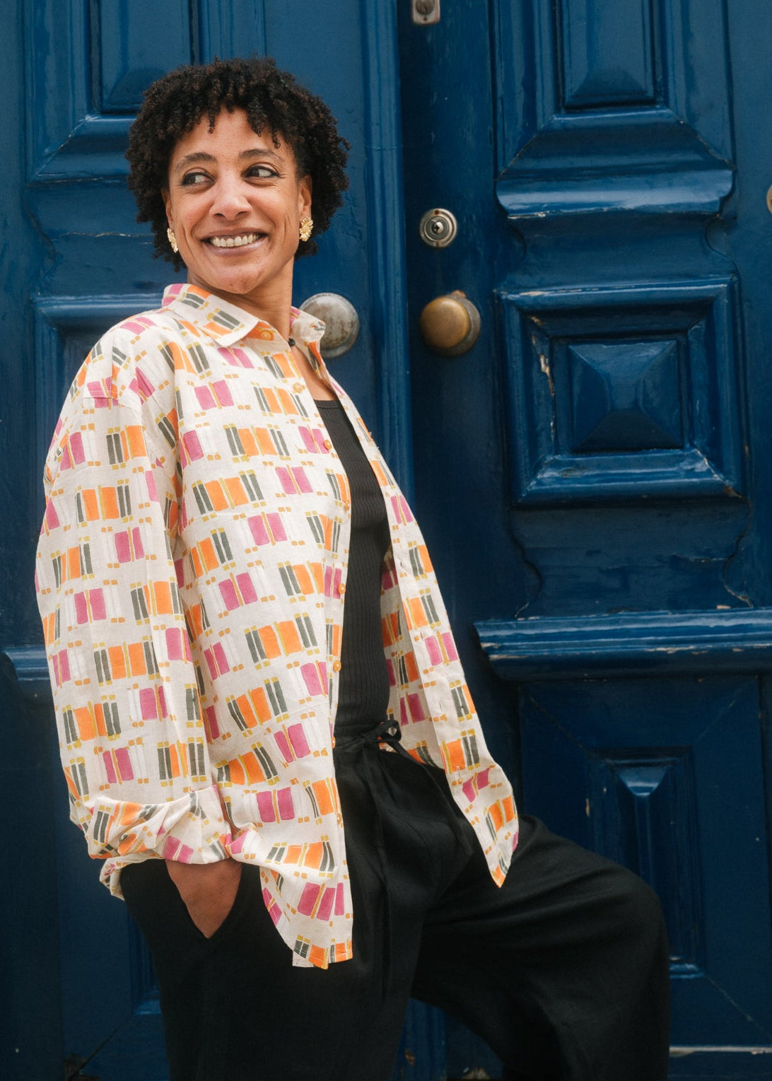 Kit Shirt in 'Pavlova'