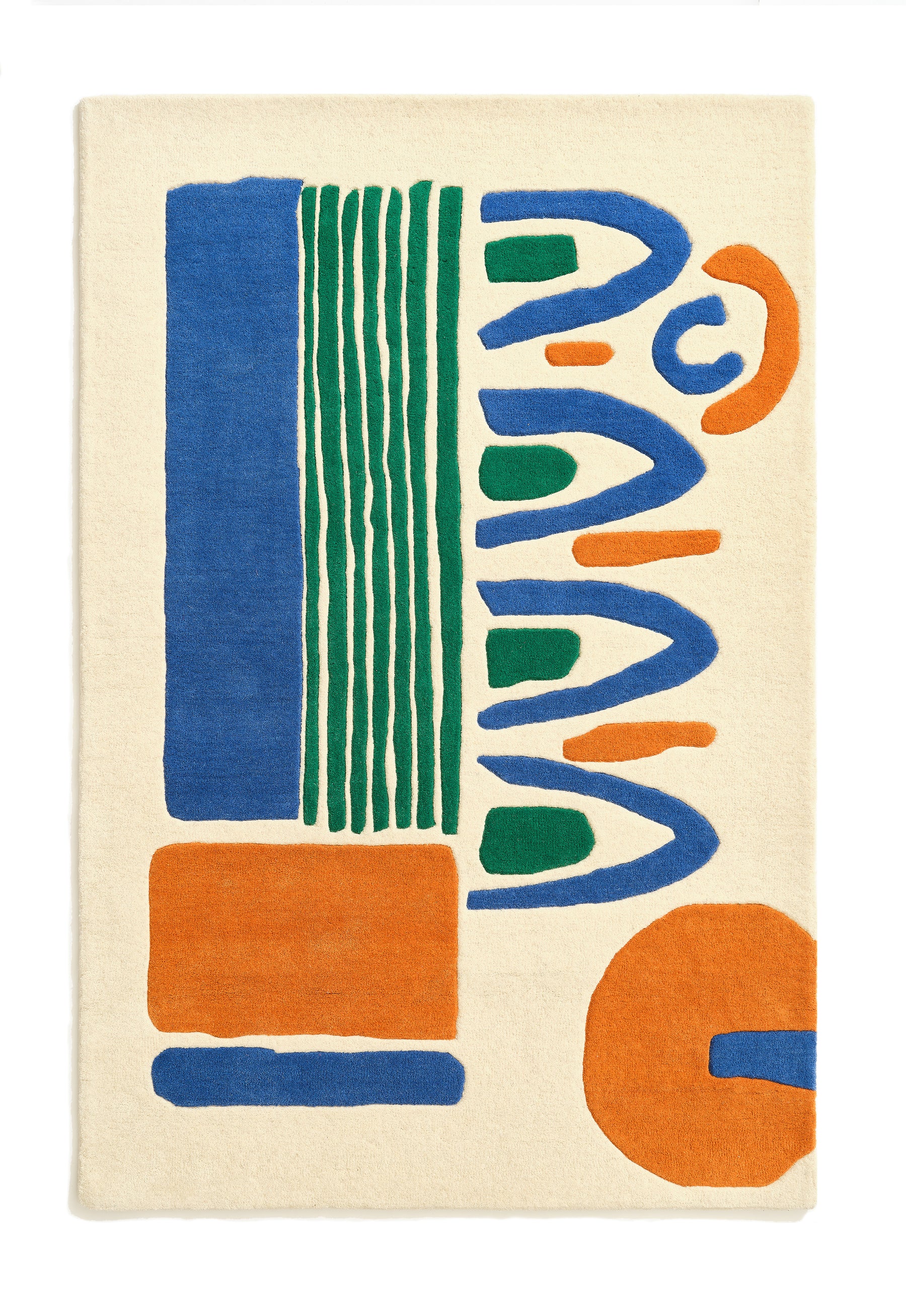 Lizard Lounge Medium/Large - Tufted Wool Rug