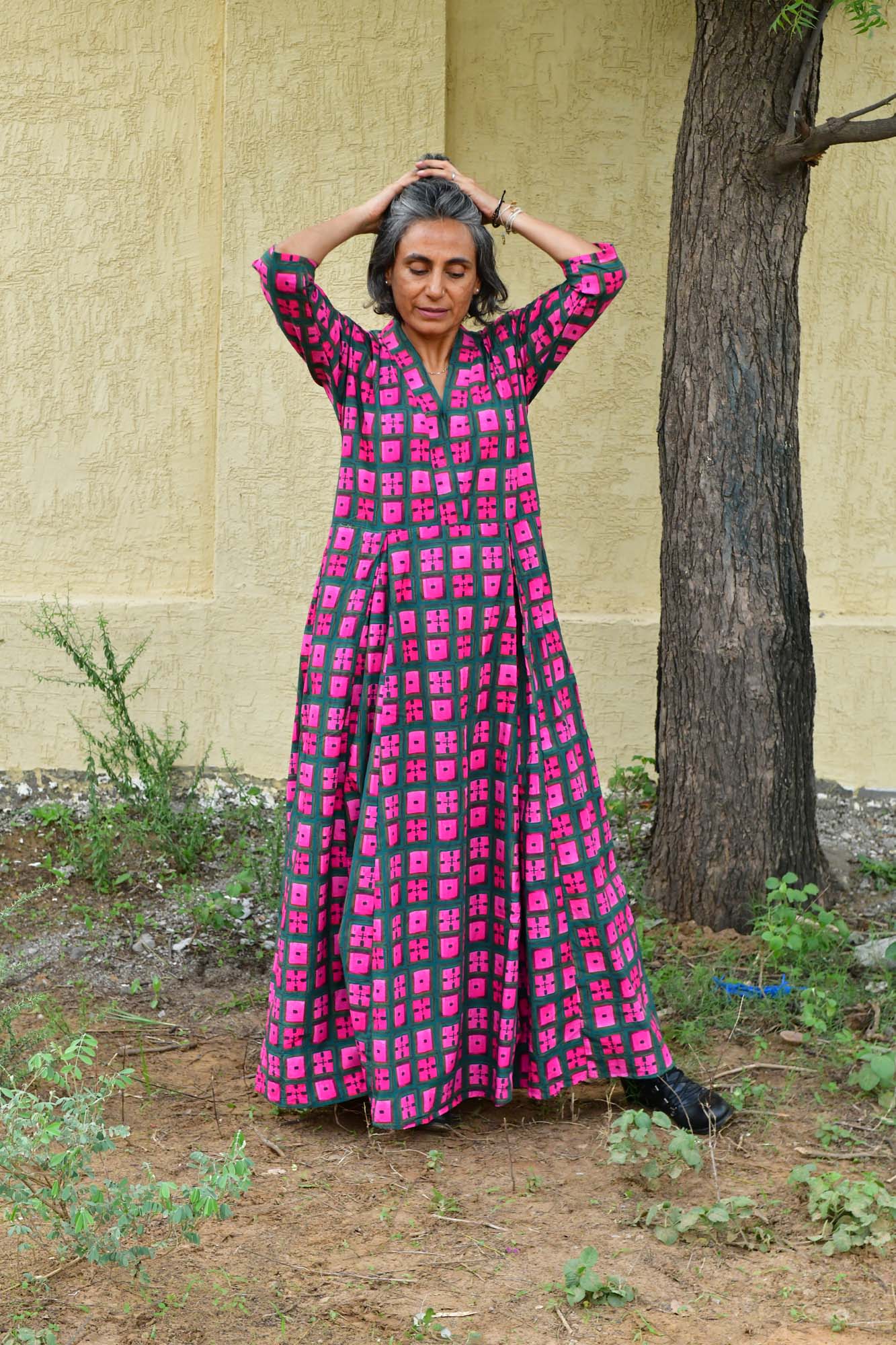 Lydia Dress in 'Divine Forest'