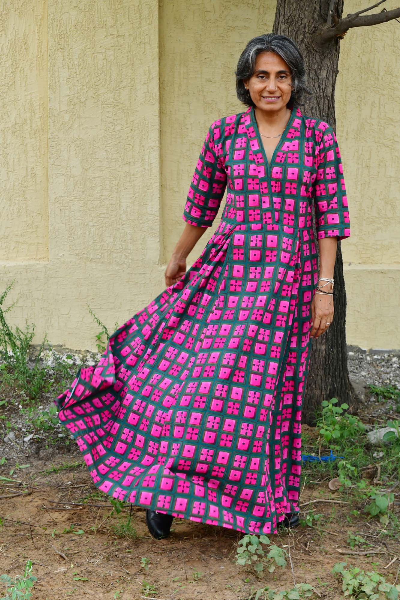 Lydia Dress in 'Divine Forest'