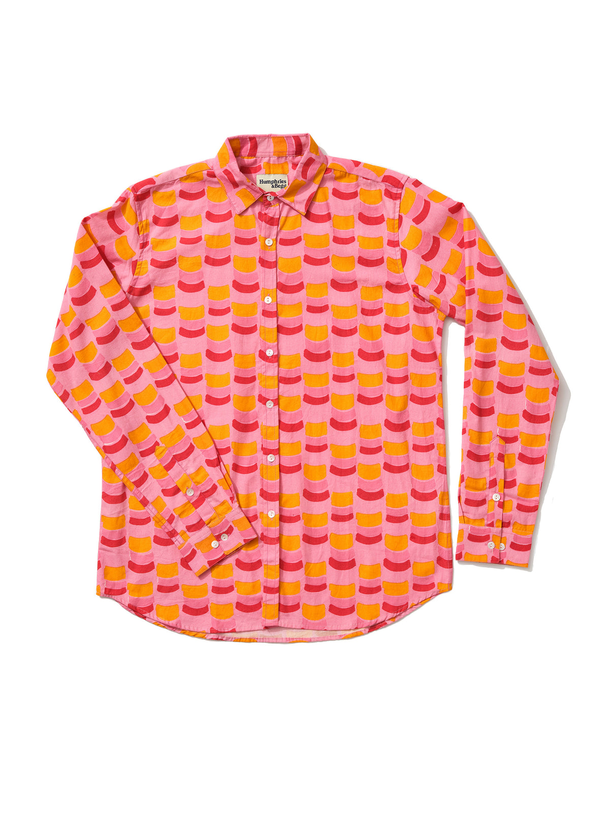 Men's Shirt in 'Citrus Segment'