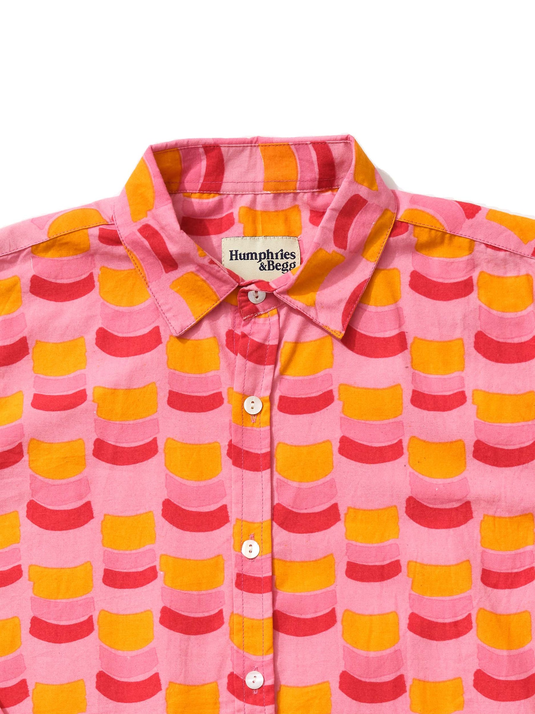 Men's Shirt in 'Citrus Segment'