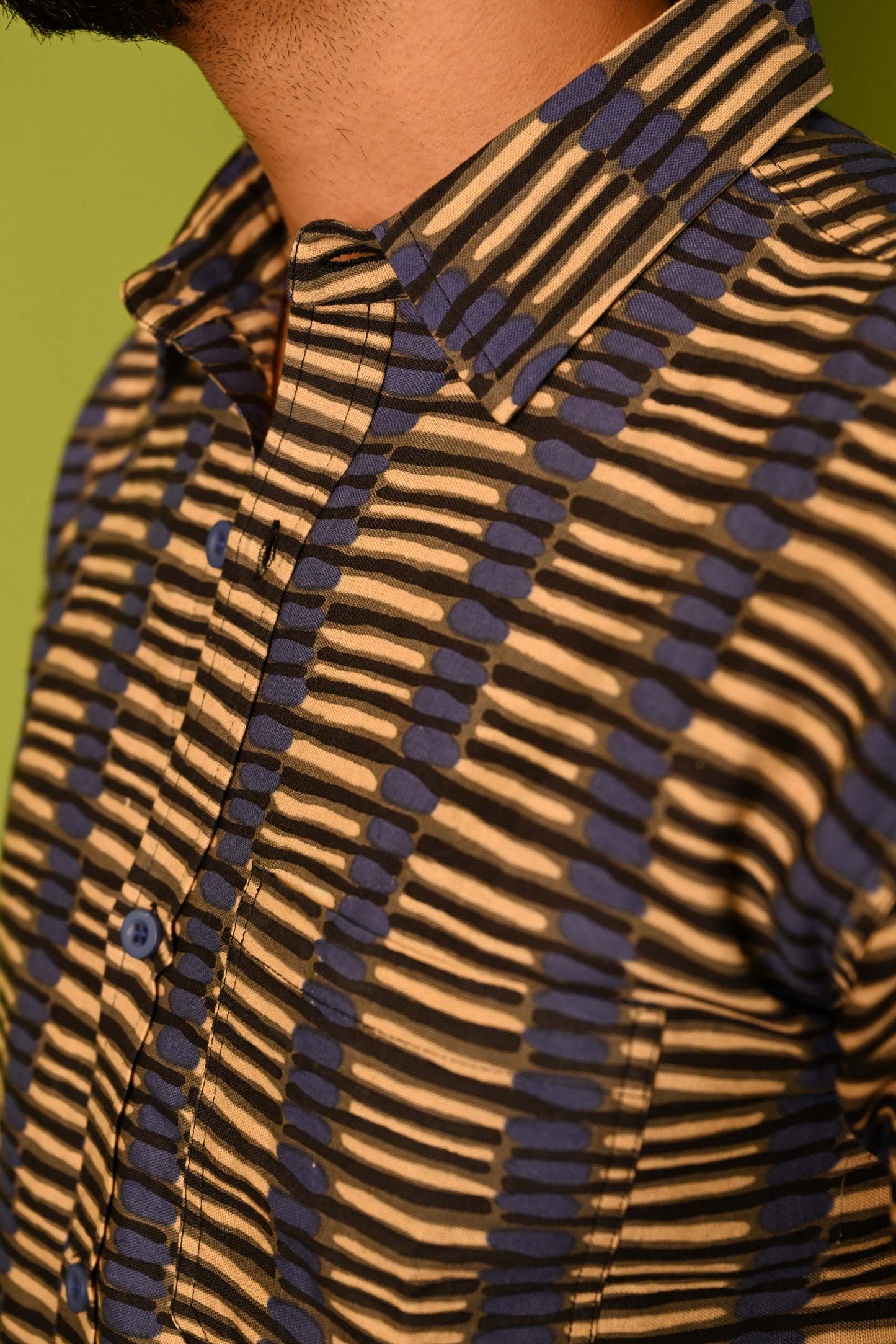 Robbie Shirt in 'Blue Tulip'