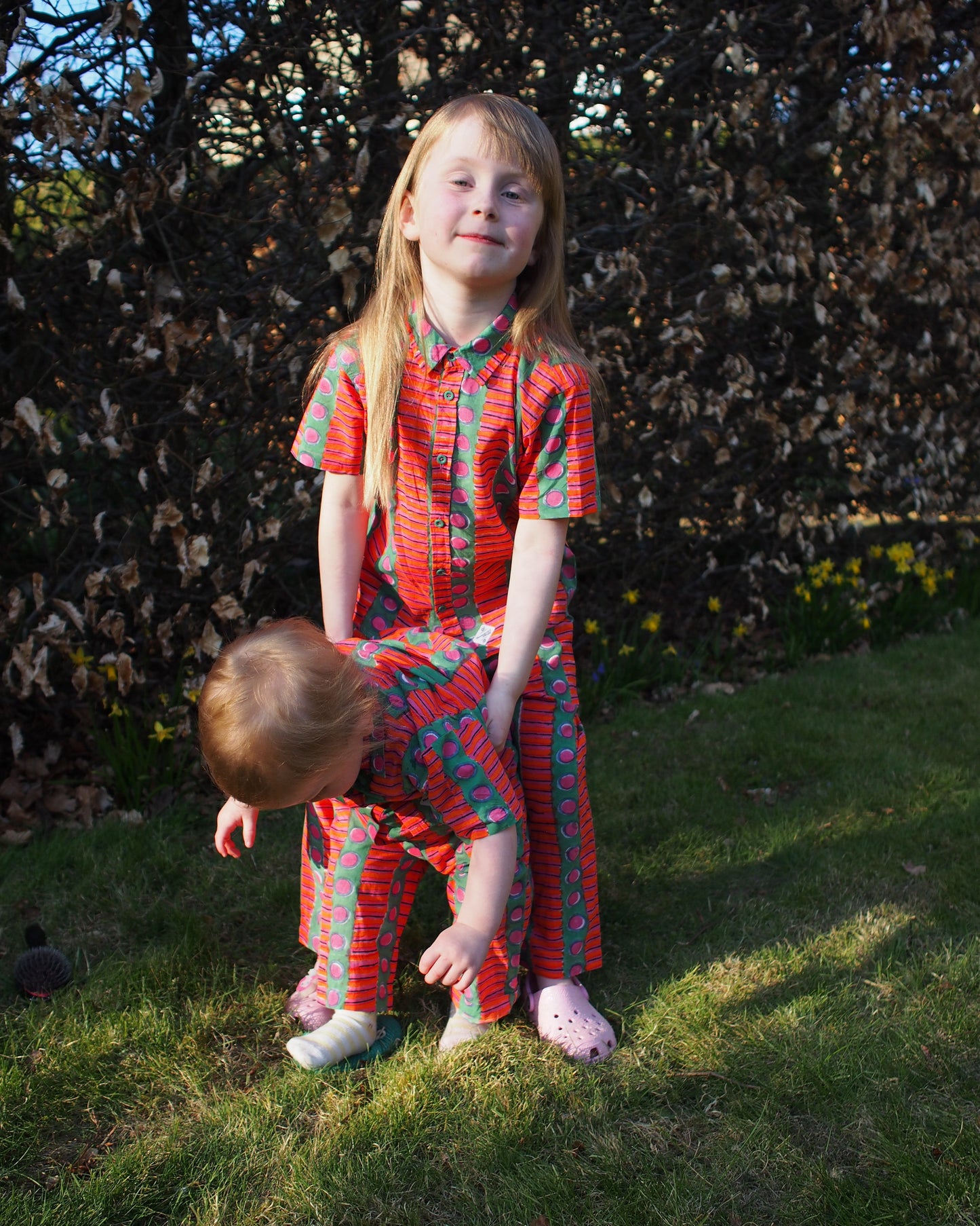 Kid's Trousers in 'Orange Grove'