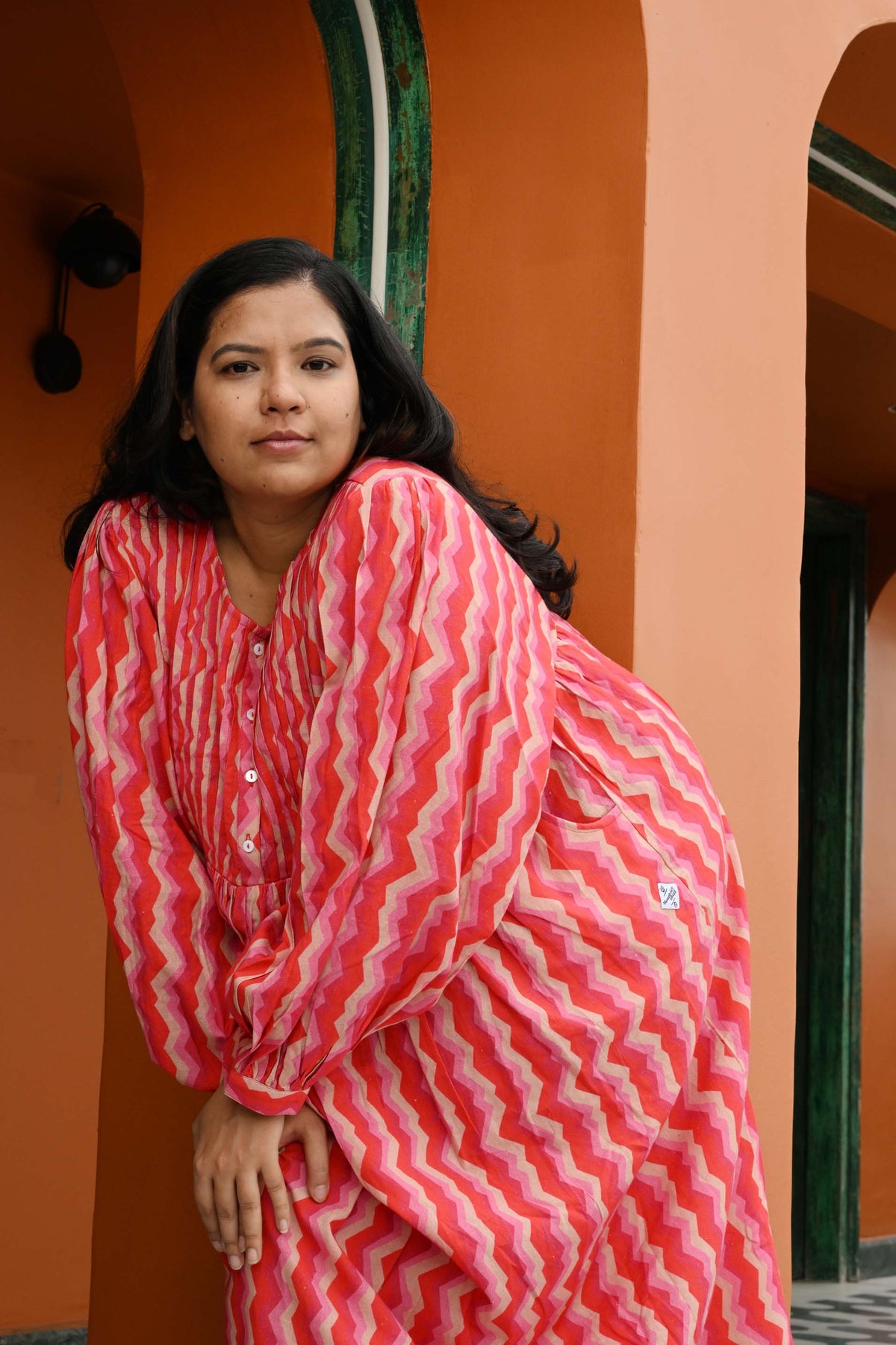 Heidi Dress in 'Pink Spark'