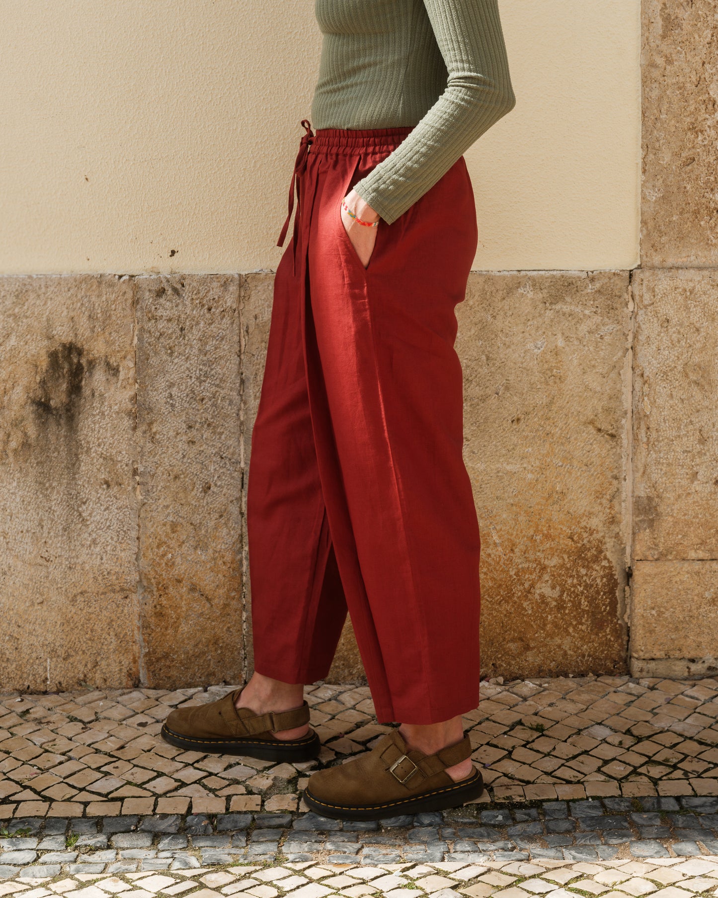PRE-ORDER: Anko Trousers in 'Rust'