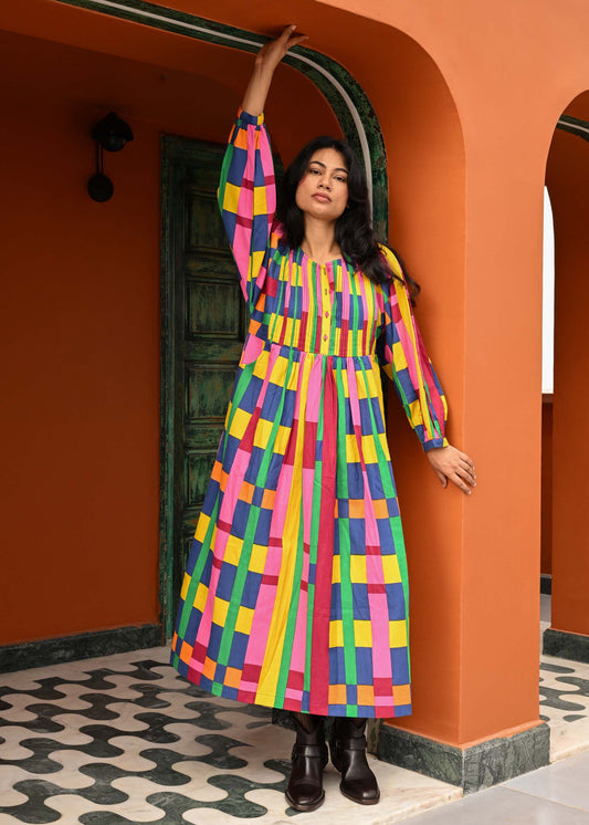 Heidi Dress in 'Sweet Shop'