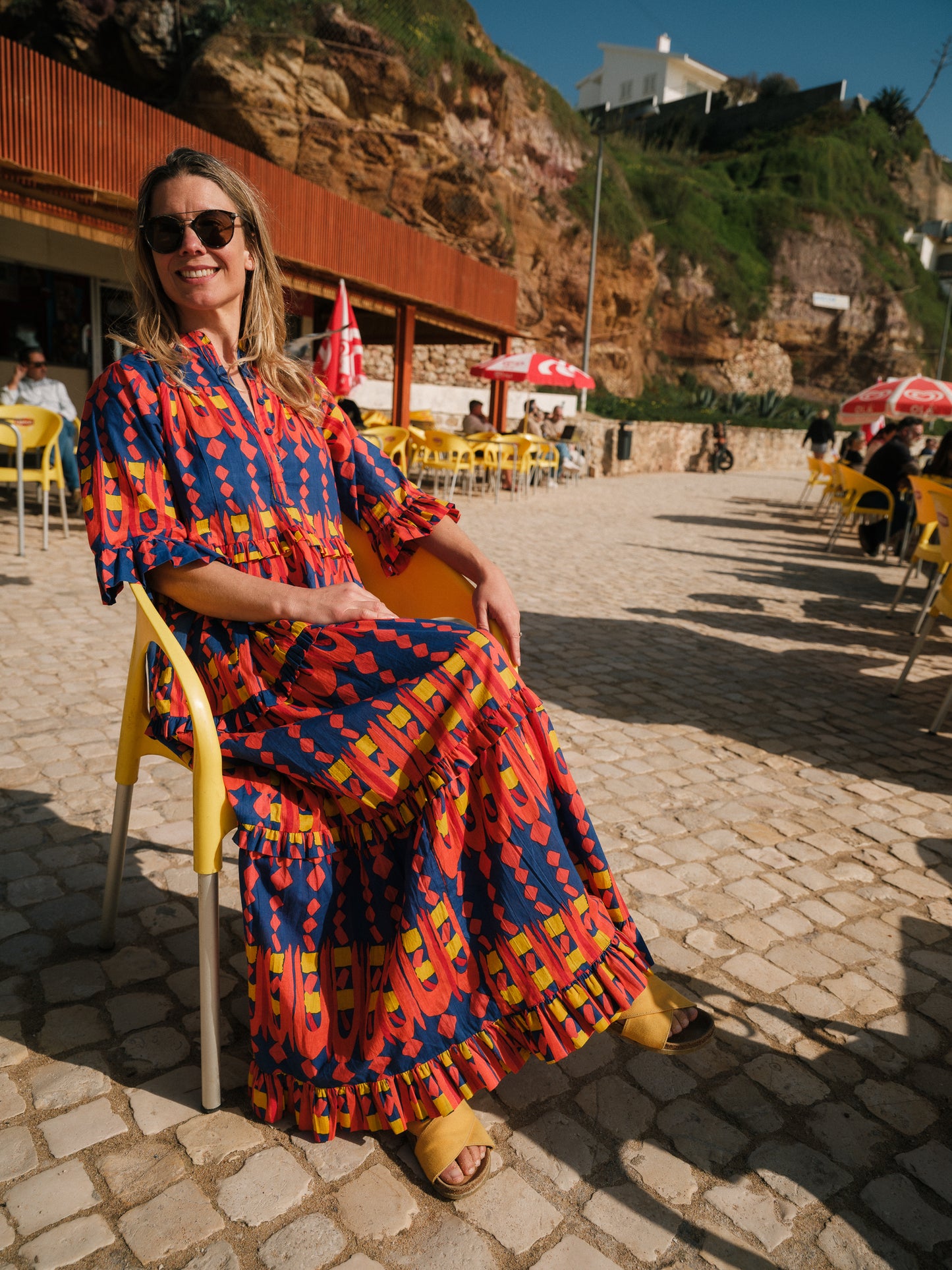 Frida Dress in 'Waterfall'
