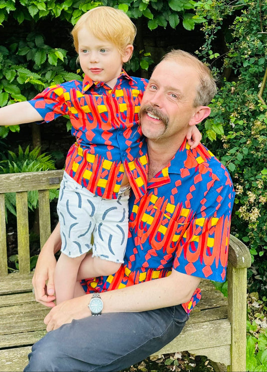 Hawaiian Shirt in 'Waterfall'