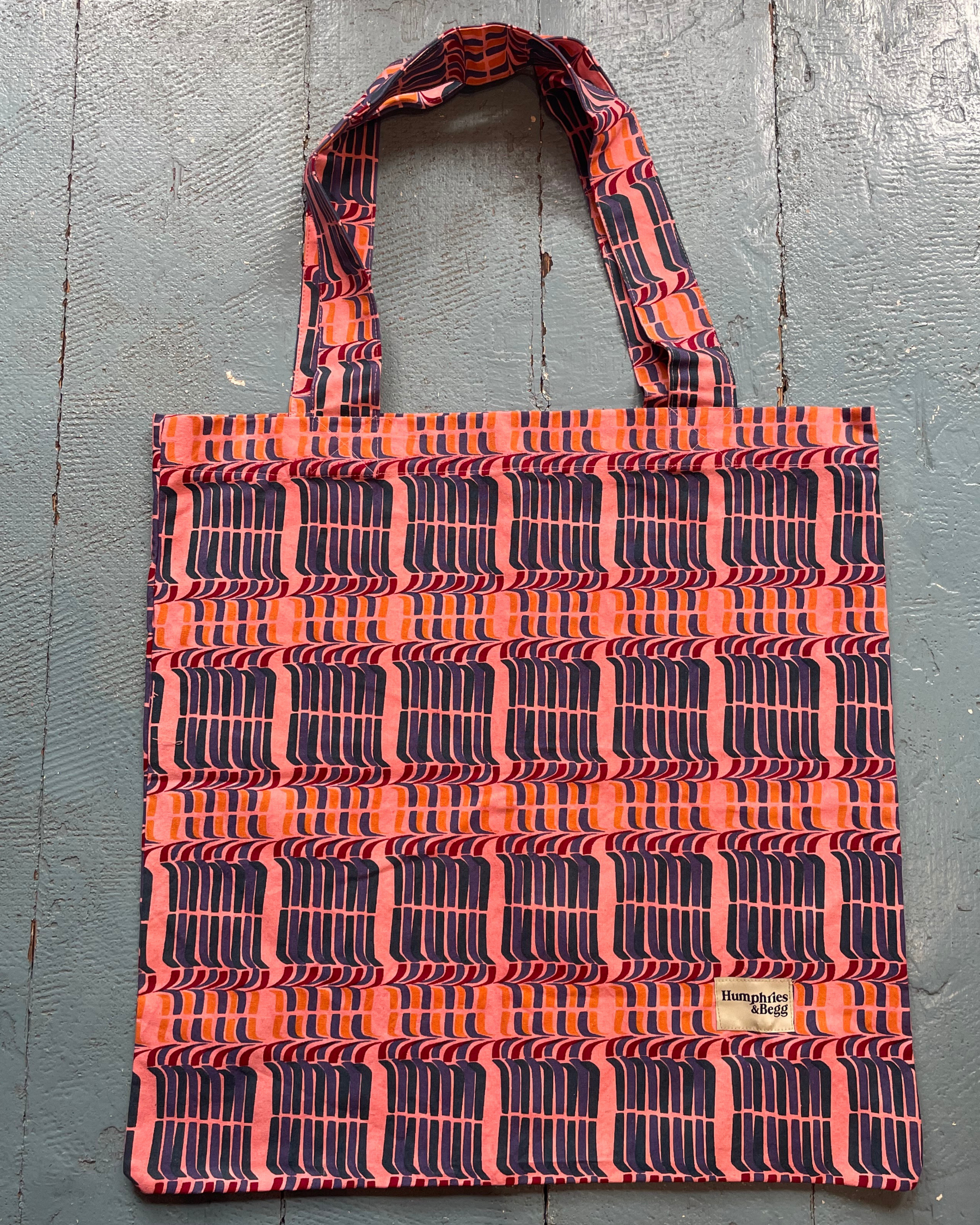Giant Tote Bag in 'Stick of Rock'