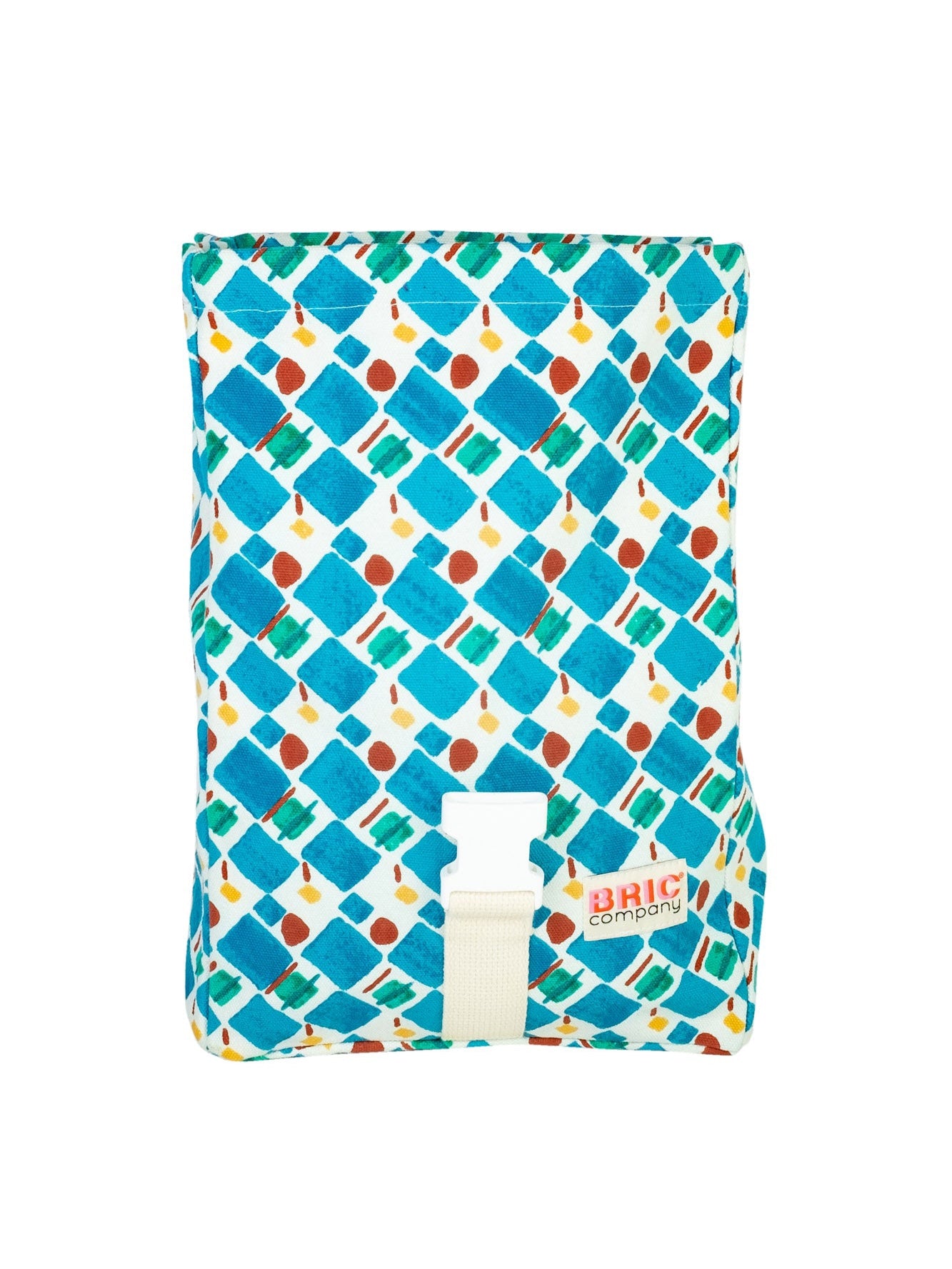 Kids Lunch bag in Checkers and Deckers print Bric Collab-Humphries and Begg