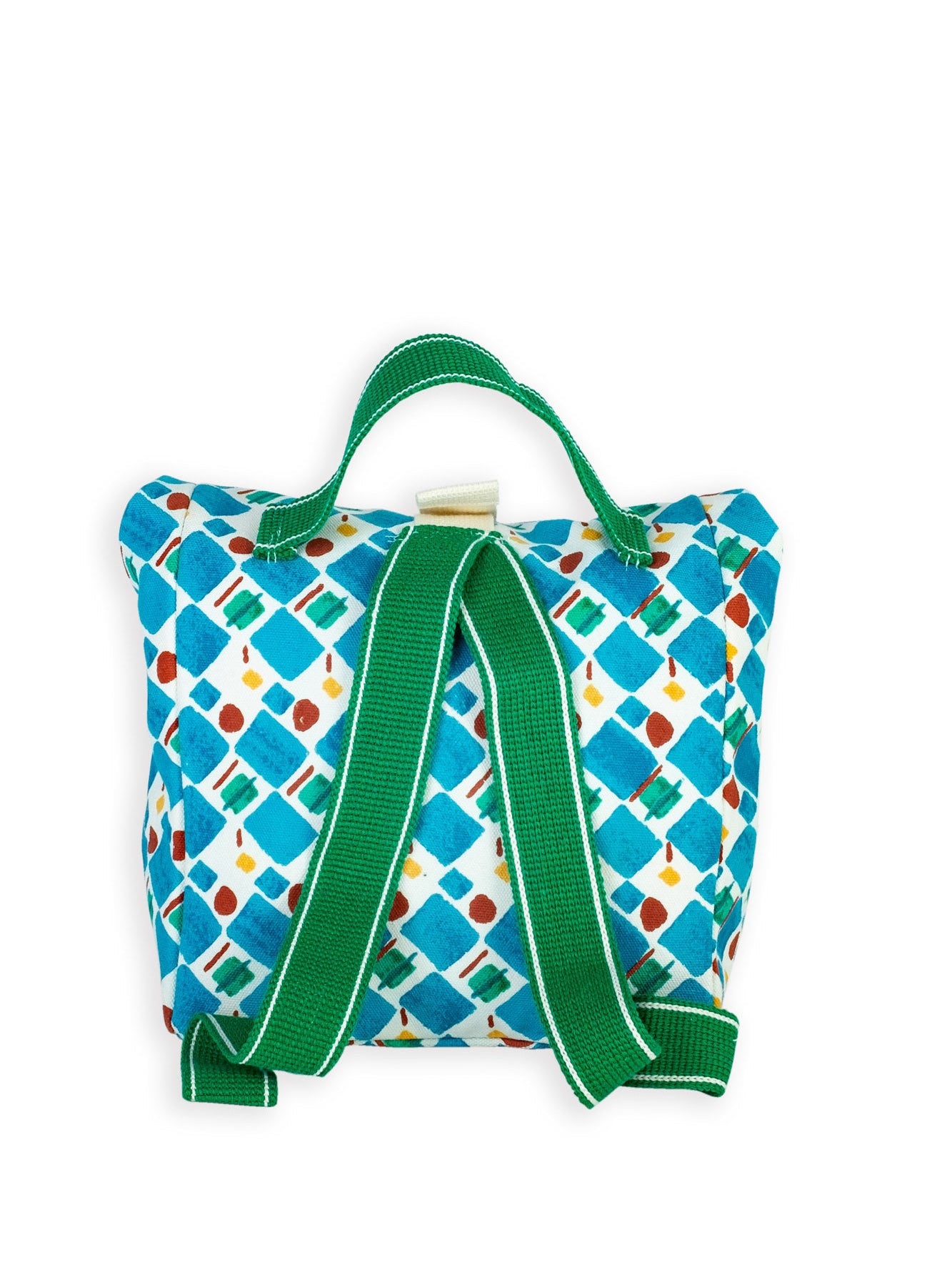 Kids Backpack Checkers and Deckers print Bric Collab-Humphries and Begg