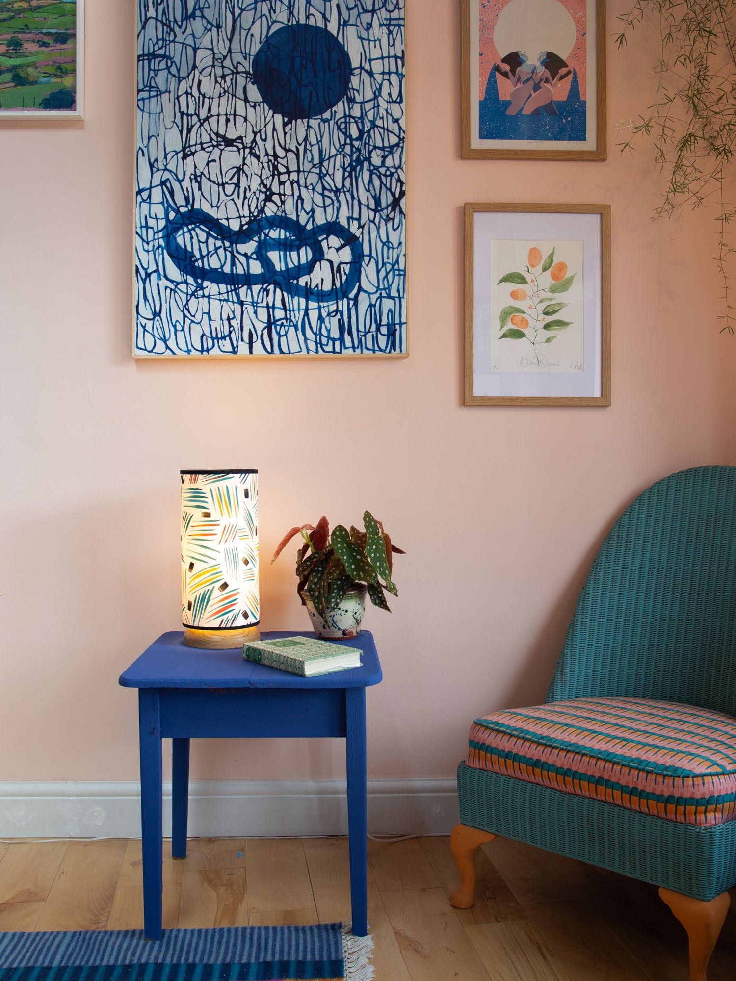 The Puy Lamp in Wild Stripe