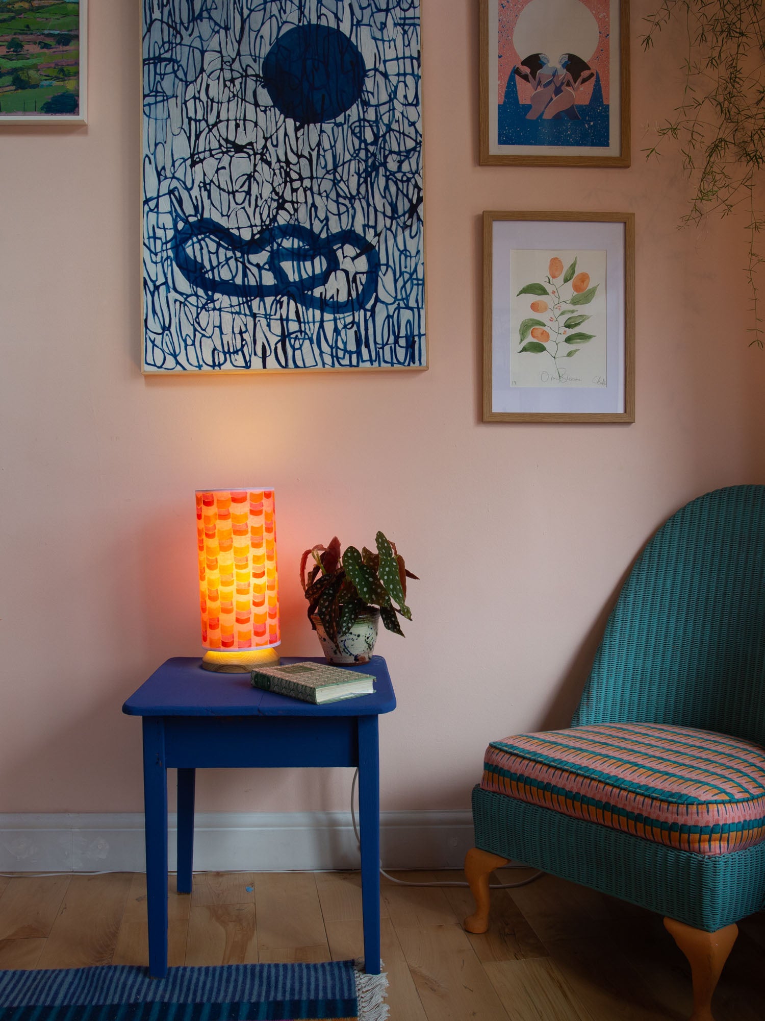 The Puy Lamp in Citrus Segment