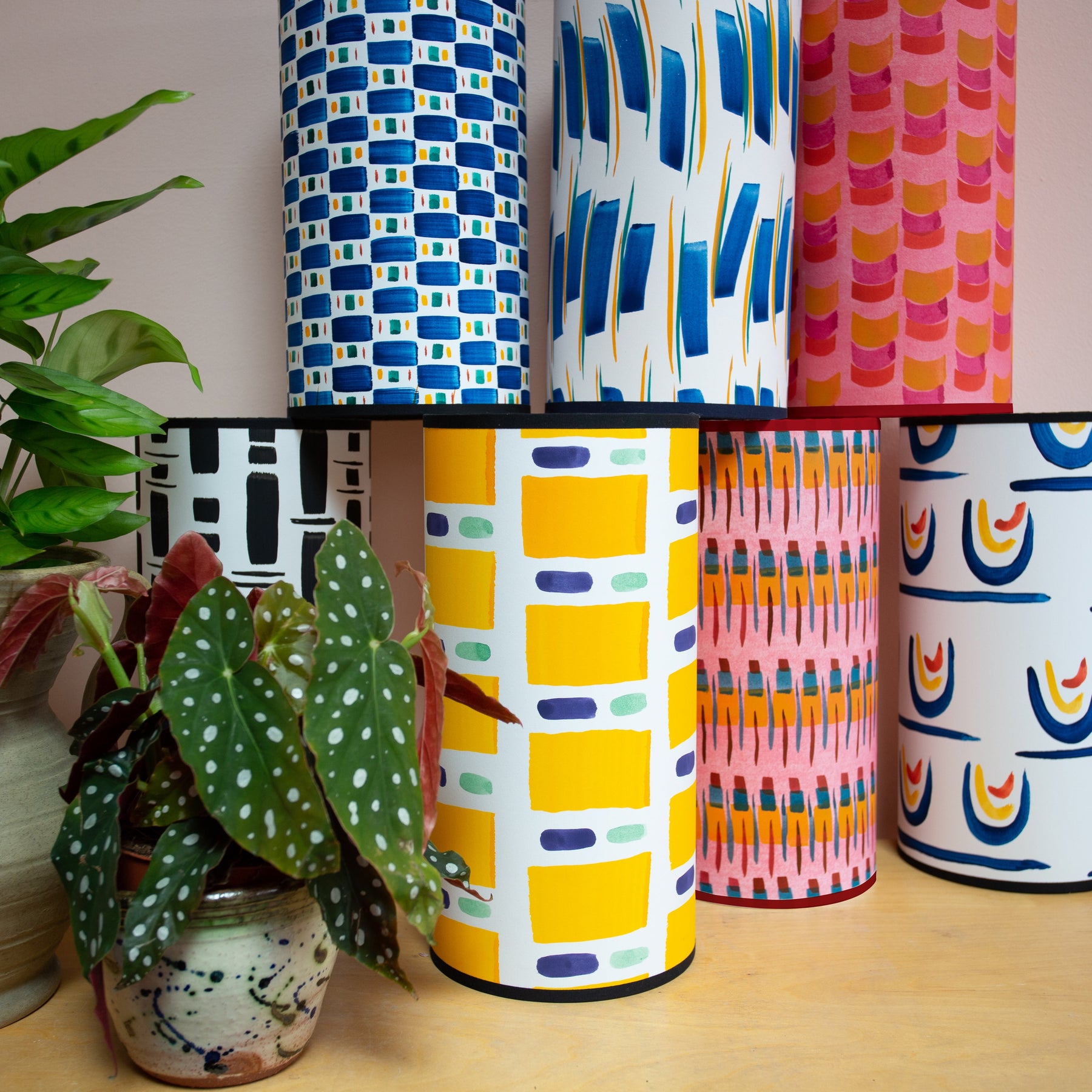 The Puy Lamp in Wild Stripe