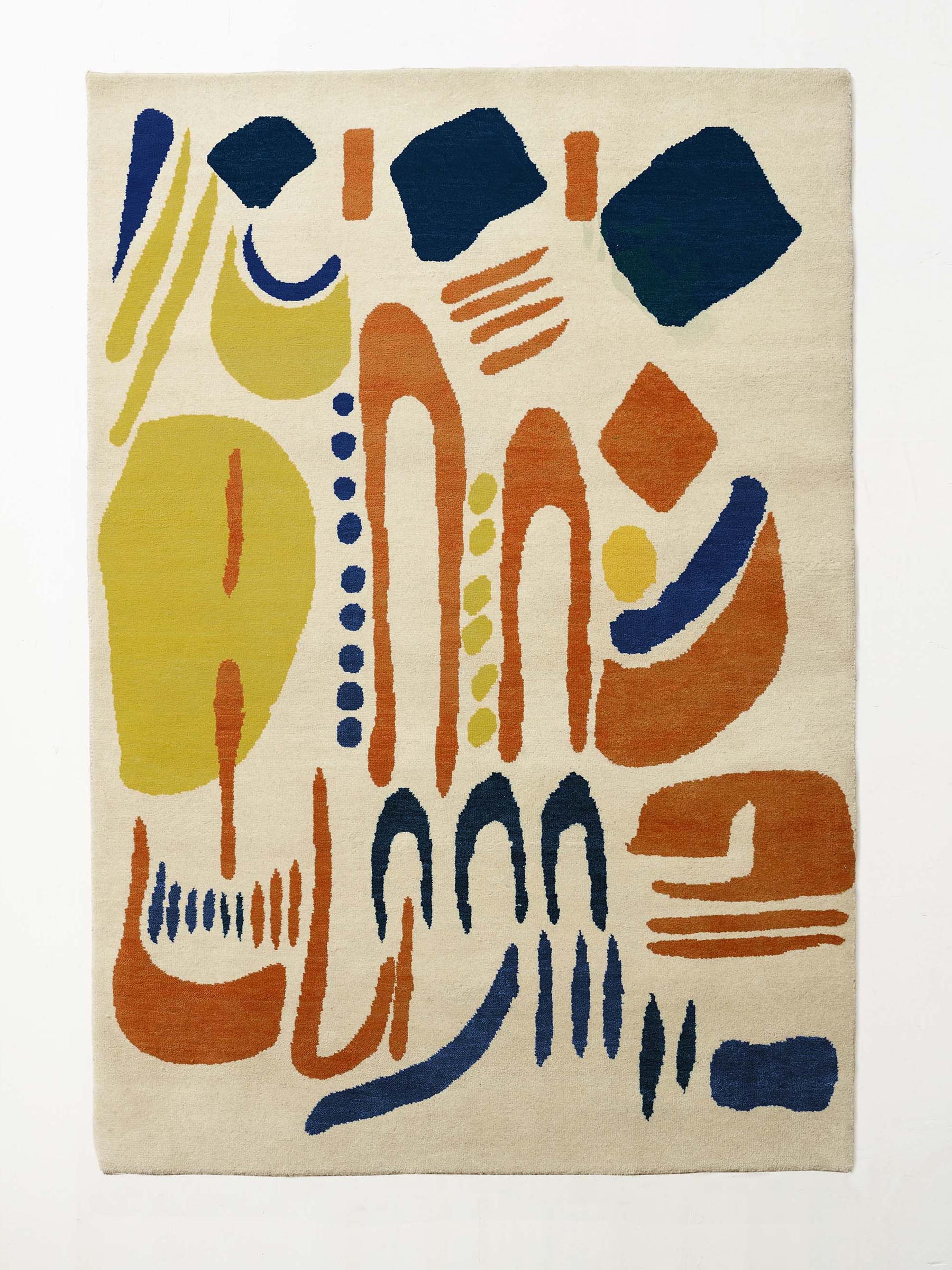 Tufted Wool Rug in Circus-Humphries and Begg