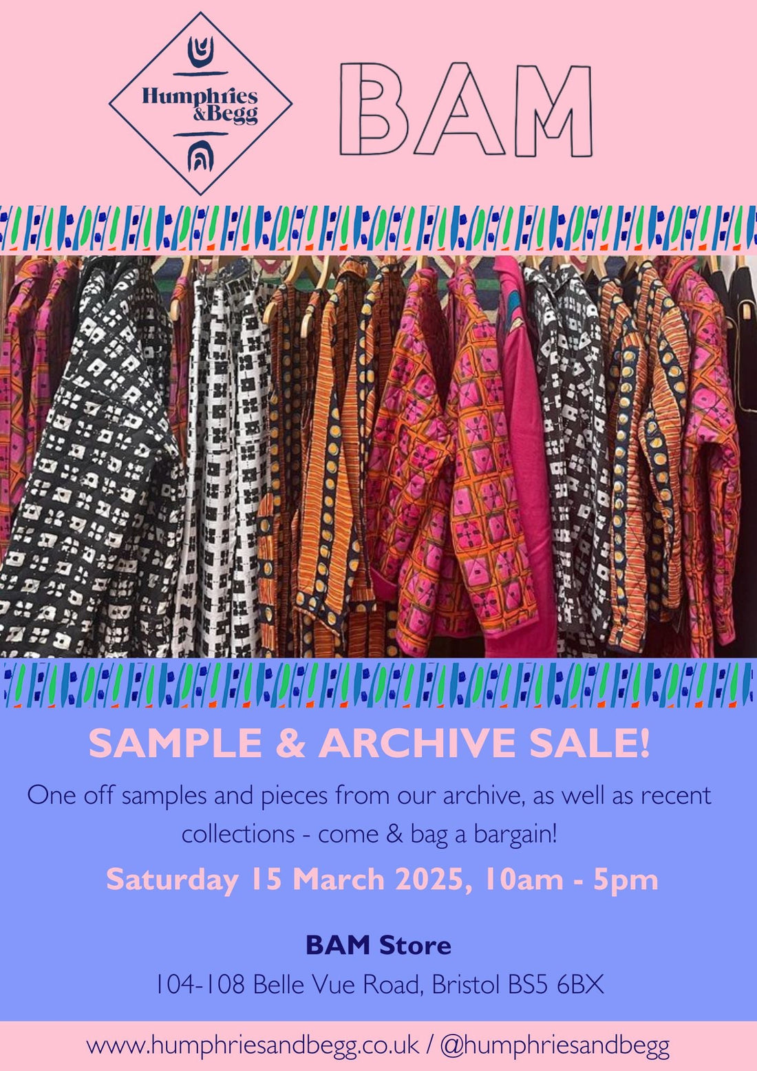 BAM Sample & Archive Sale