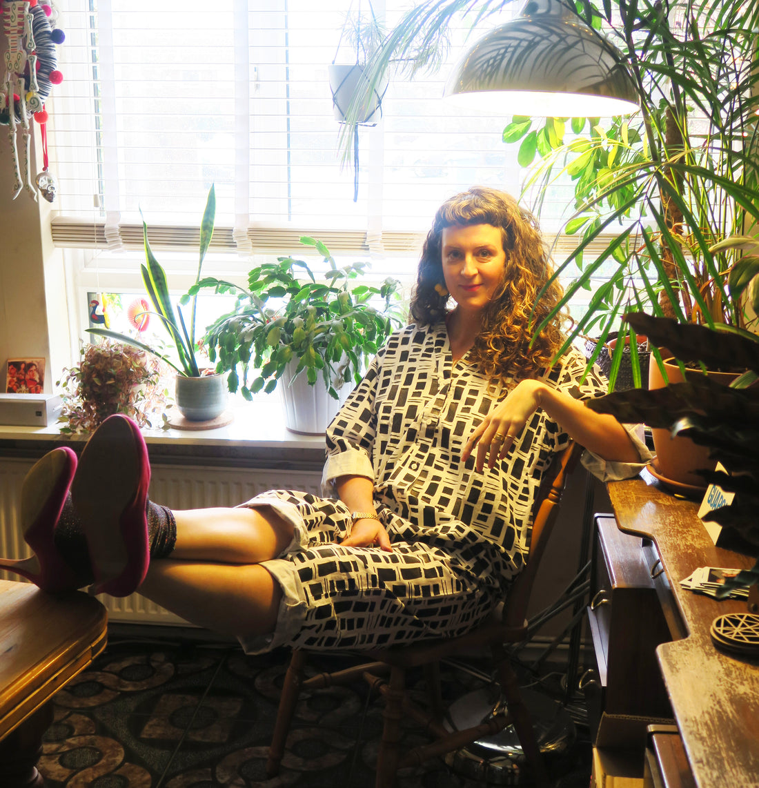 Portrait Seven - Creative Communicator Jana Kennedy at her home in Old Trafford, Manchester