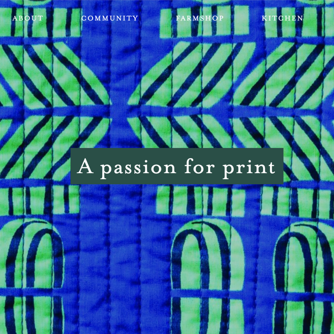 A Passion for Print: Alice chats to Westmorland
