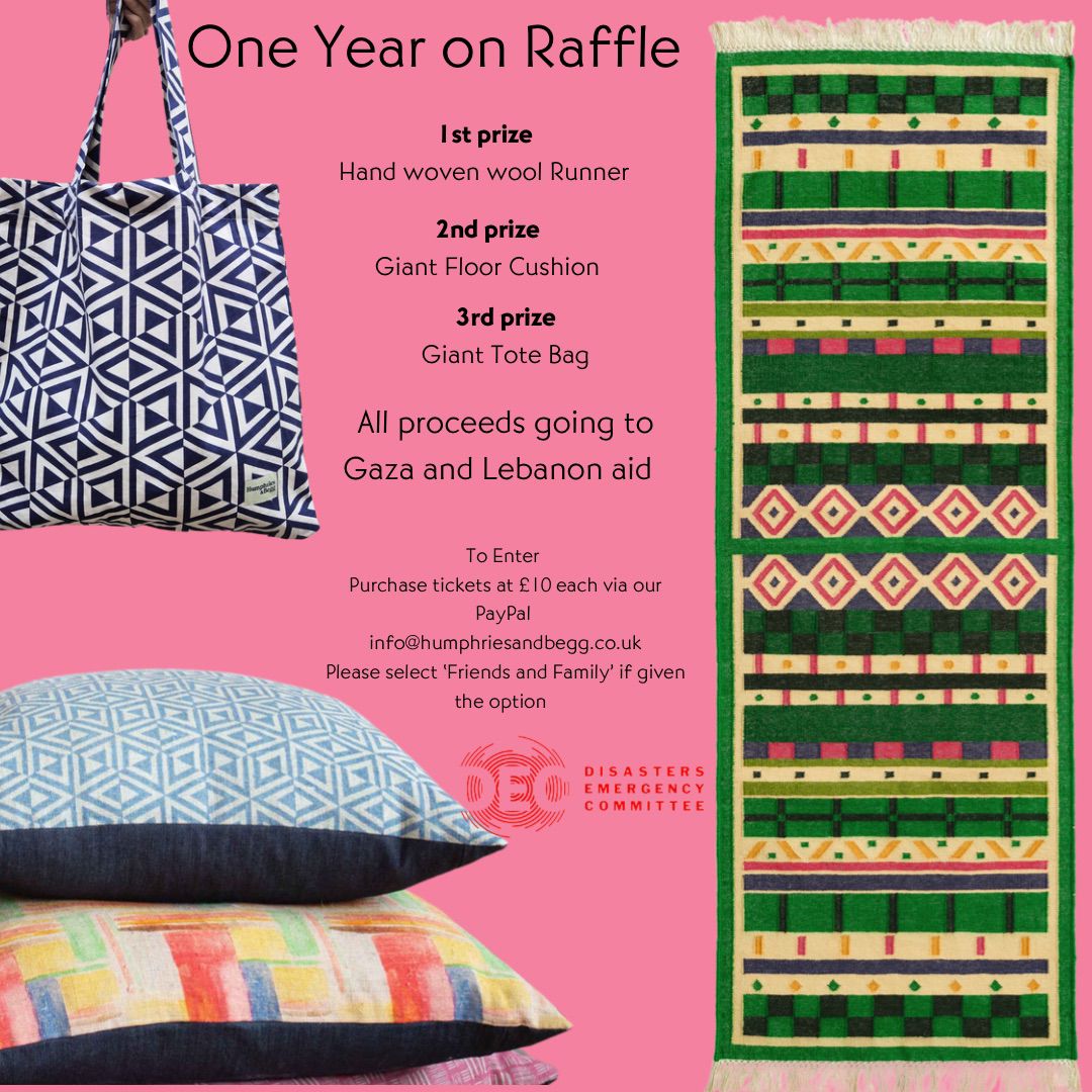 Enter our charity raffle & be in with a chance of winning!