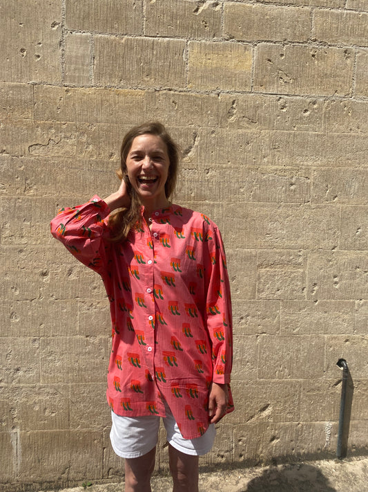 Rita Blouse in 'Fruit Bowl'