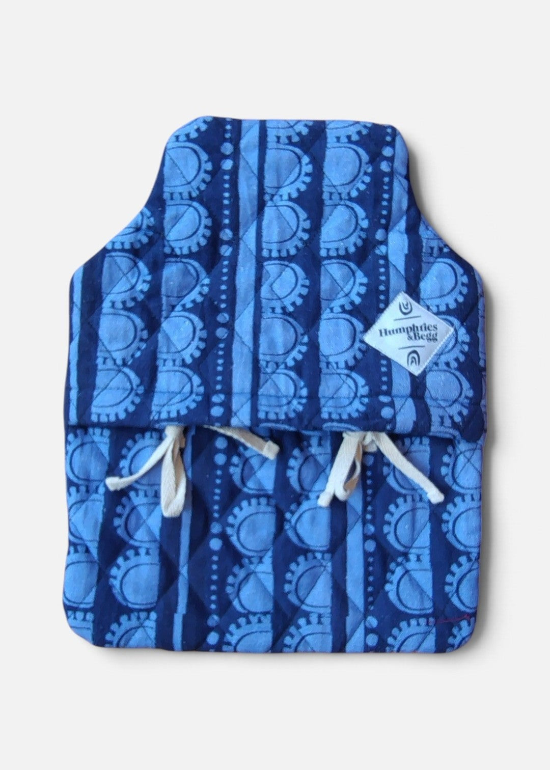 Hot Water Bottle Cover - Quilted Cotton  - 4 designs