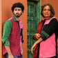 Unisex Patchwork Cord Shirt