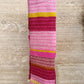 Lambswool Scarf: 'Pink & Yellow Spark'