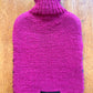 Hot Water Bottle Cover: 'Pink Chess Set'